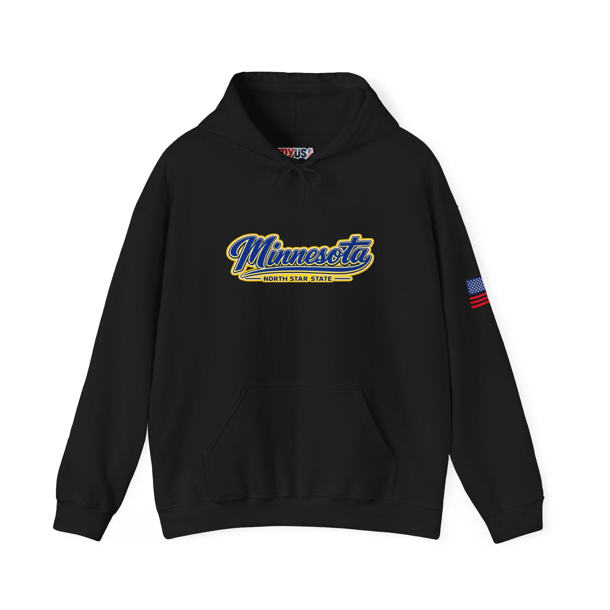 Minnesota North Star State Heavy Blend Hooded Sweatshirt