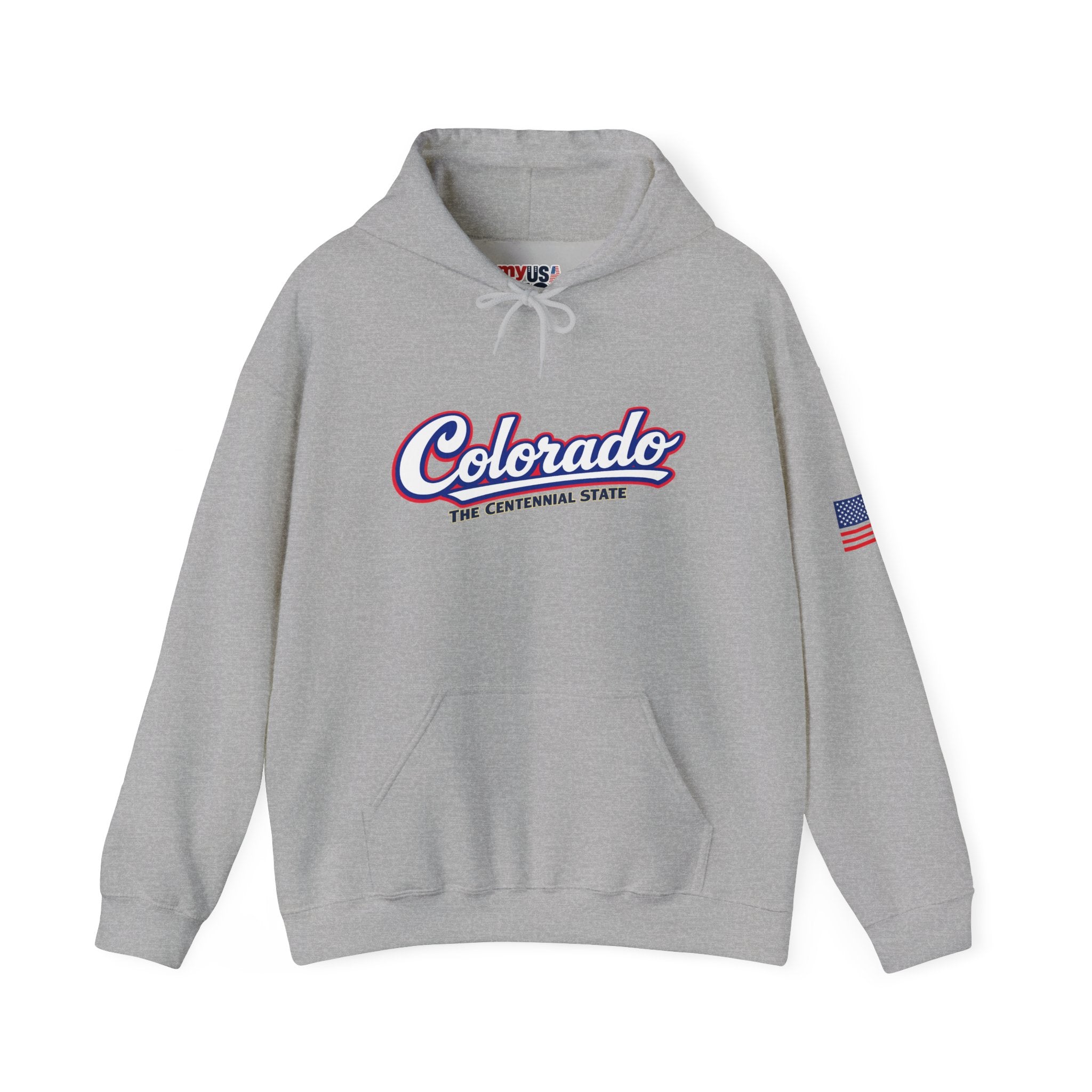 Colorado The Centennial State Heavy Blend Hooded Sweatshirt