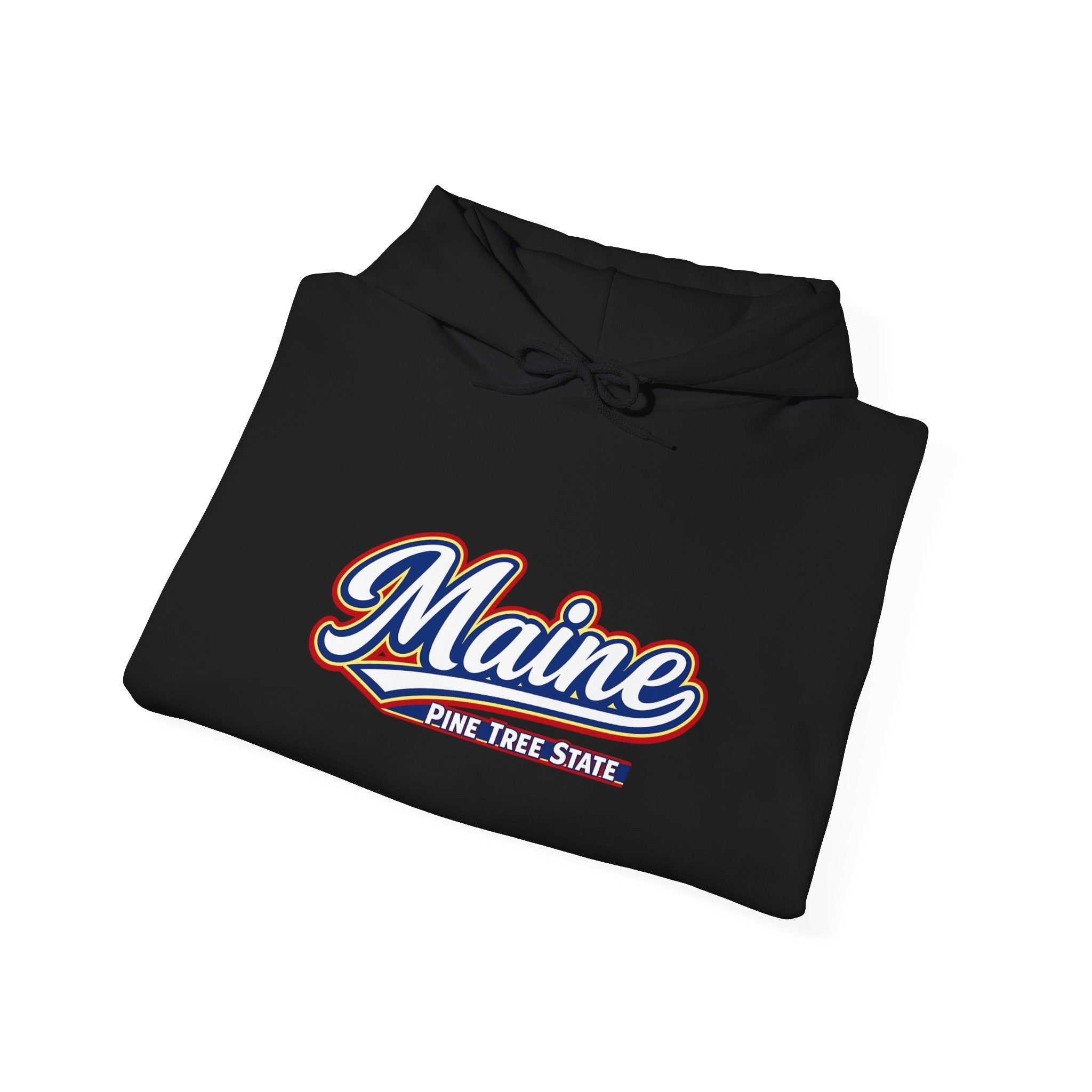 Maine Pine Tree State Heavy Blend Hooded Sweatshirt