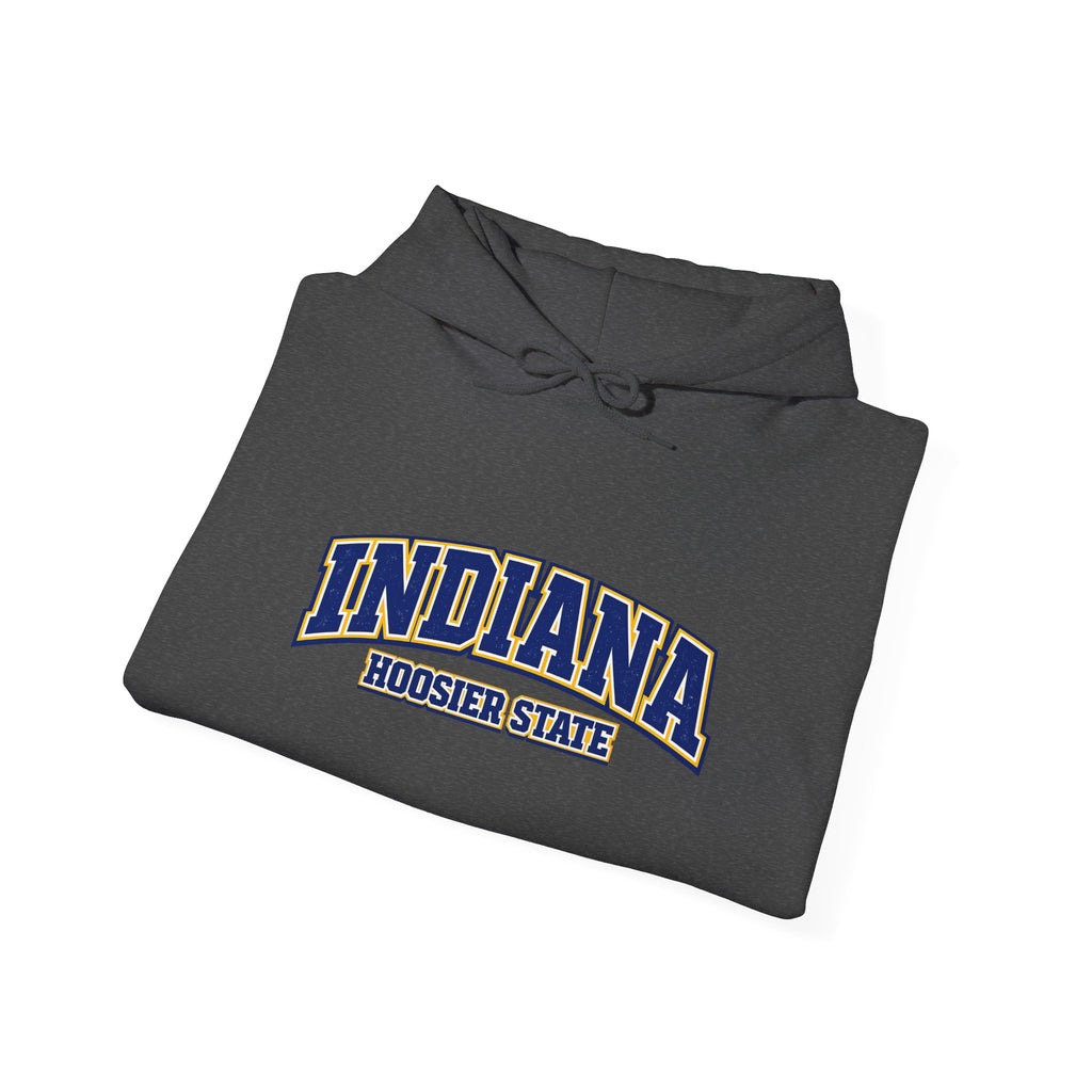 Indiana Hoosier State Heavy Blend Hooded Sweatshirt