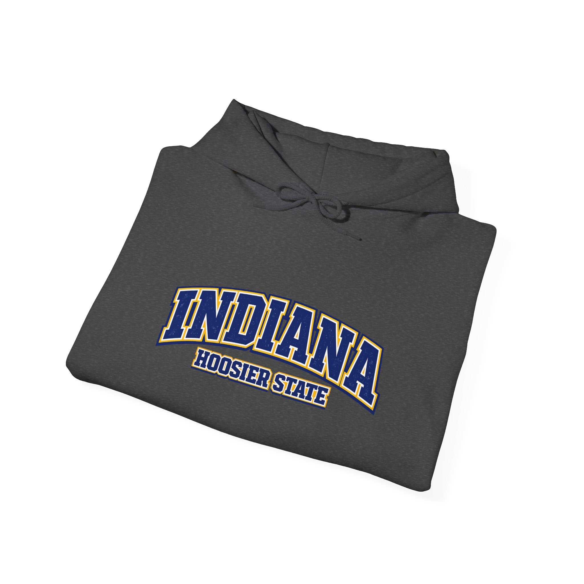 Indiana Hoosier State Heavy Blend Hooded Sweatshirt