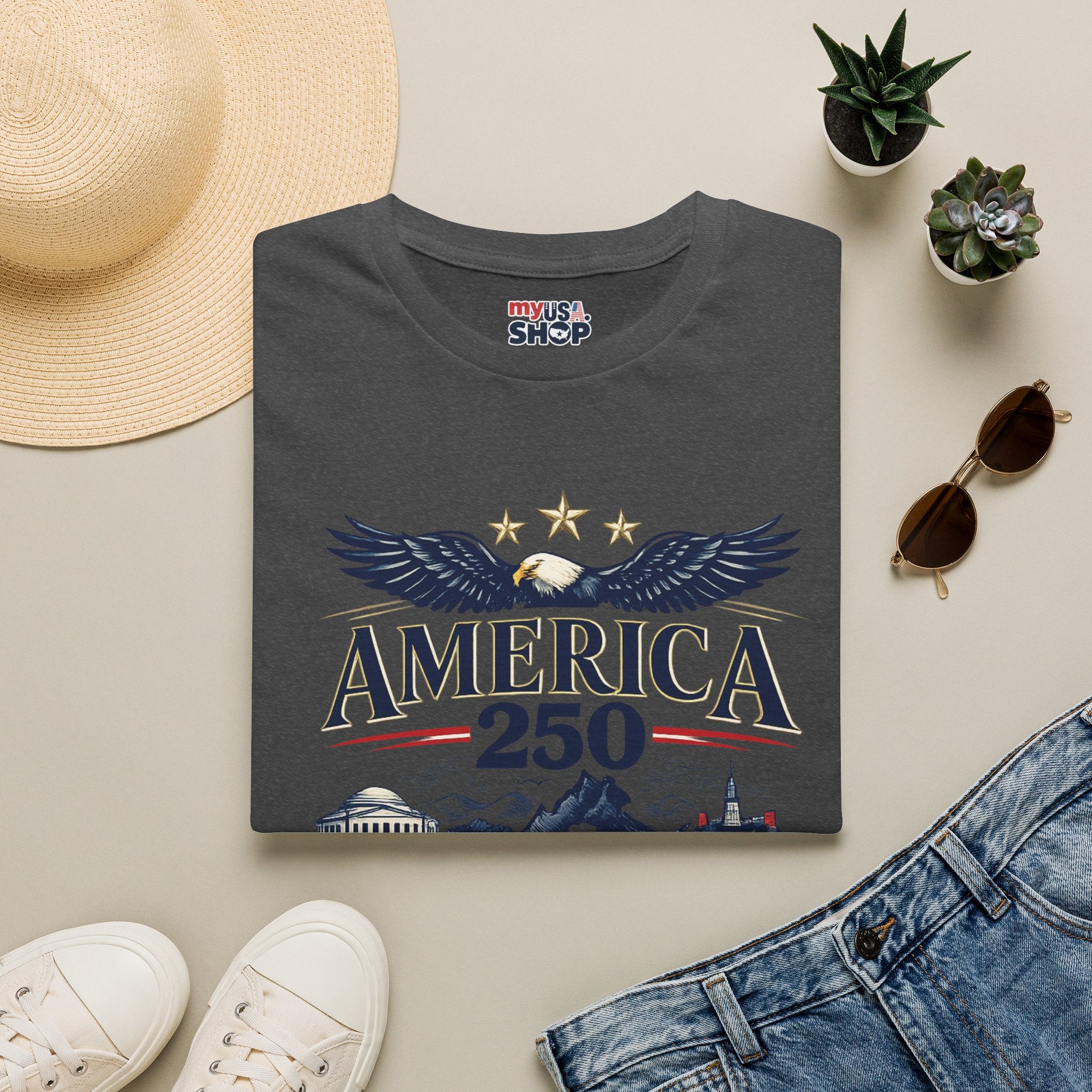 America 250 T‑Shirt – Virginia Legacy Patriotic Anniversary Tee
