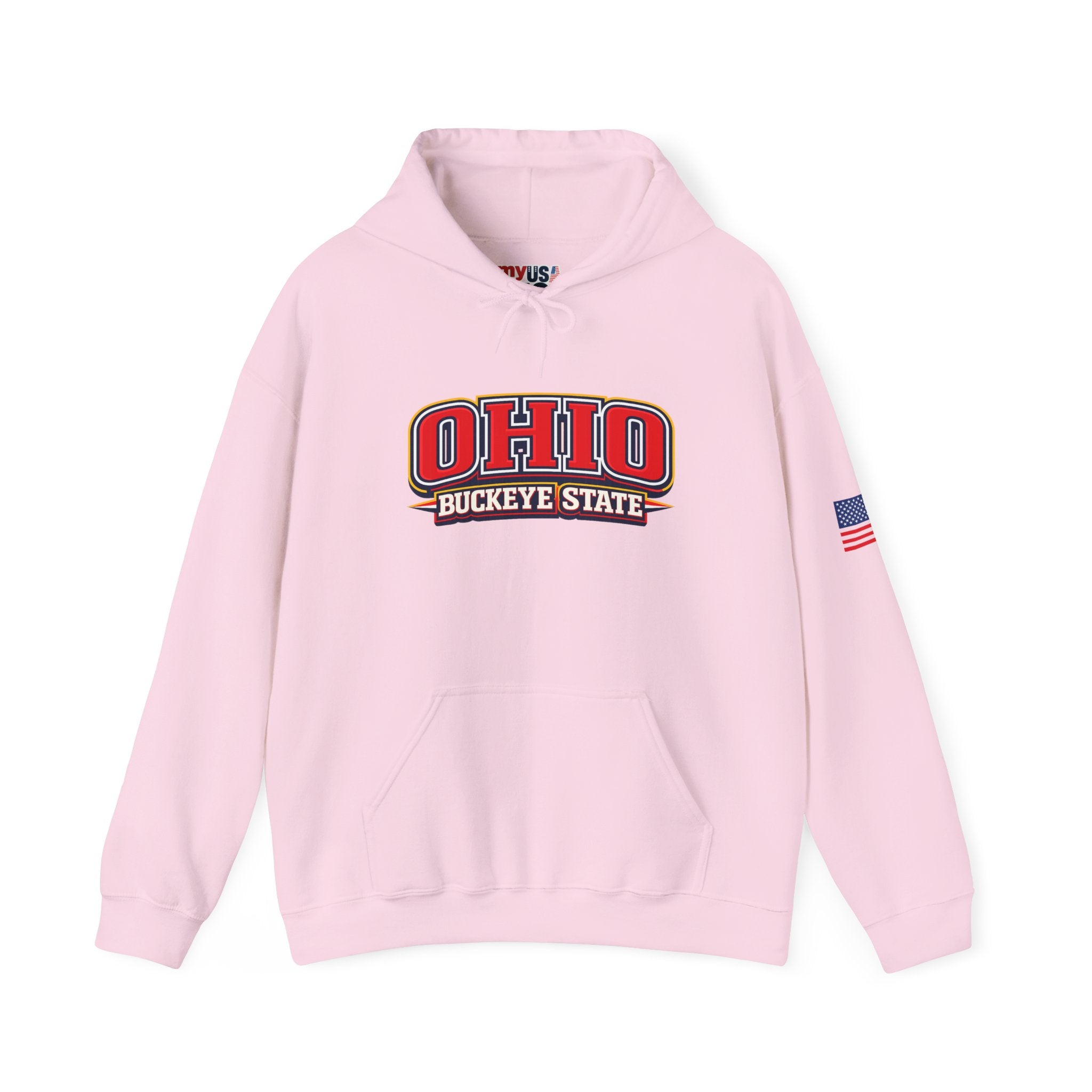 Ohio Buckeye State Heavy Blend Hooded Sweatshirt