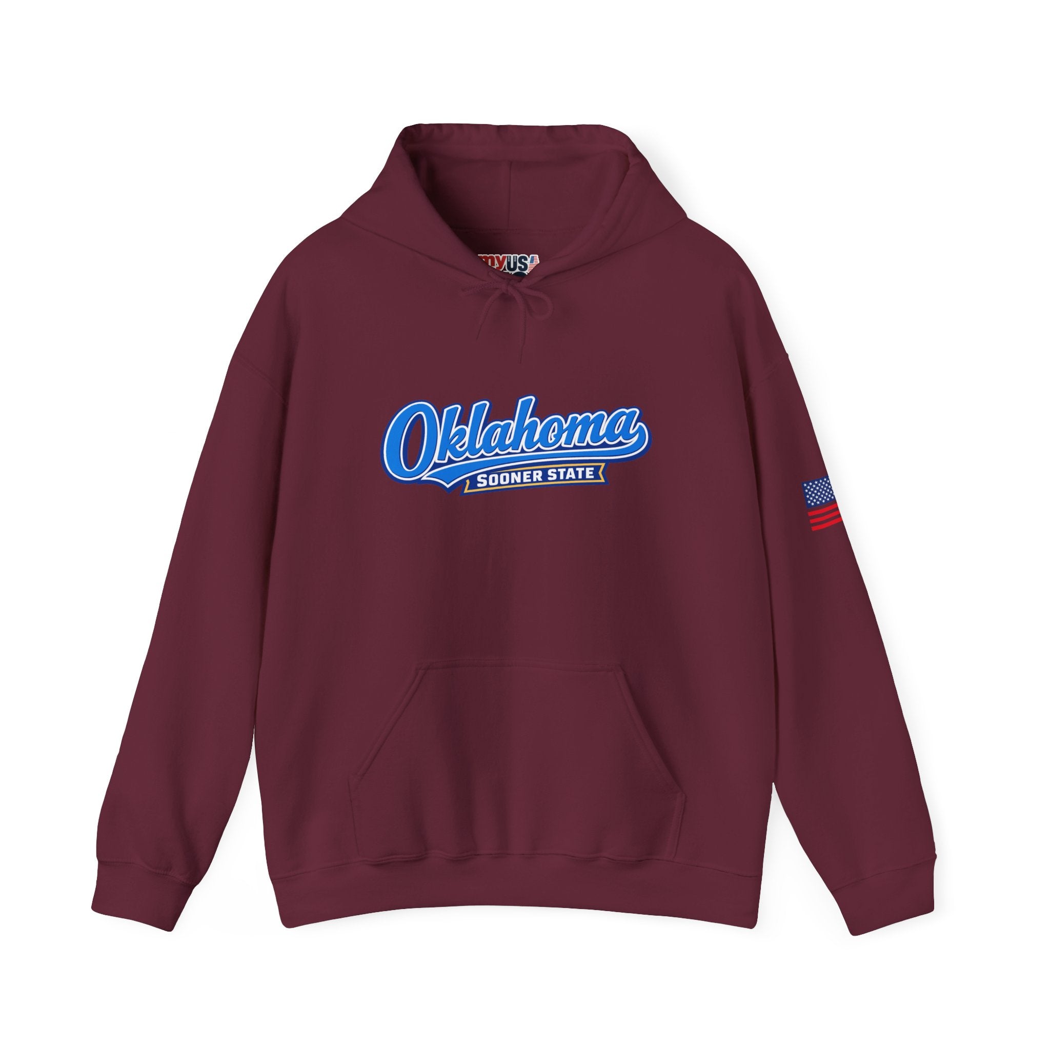 Oklahoma Sooner State Heavy Blend Hooded Sweatshirt