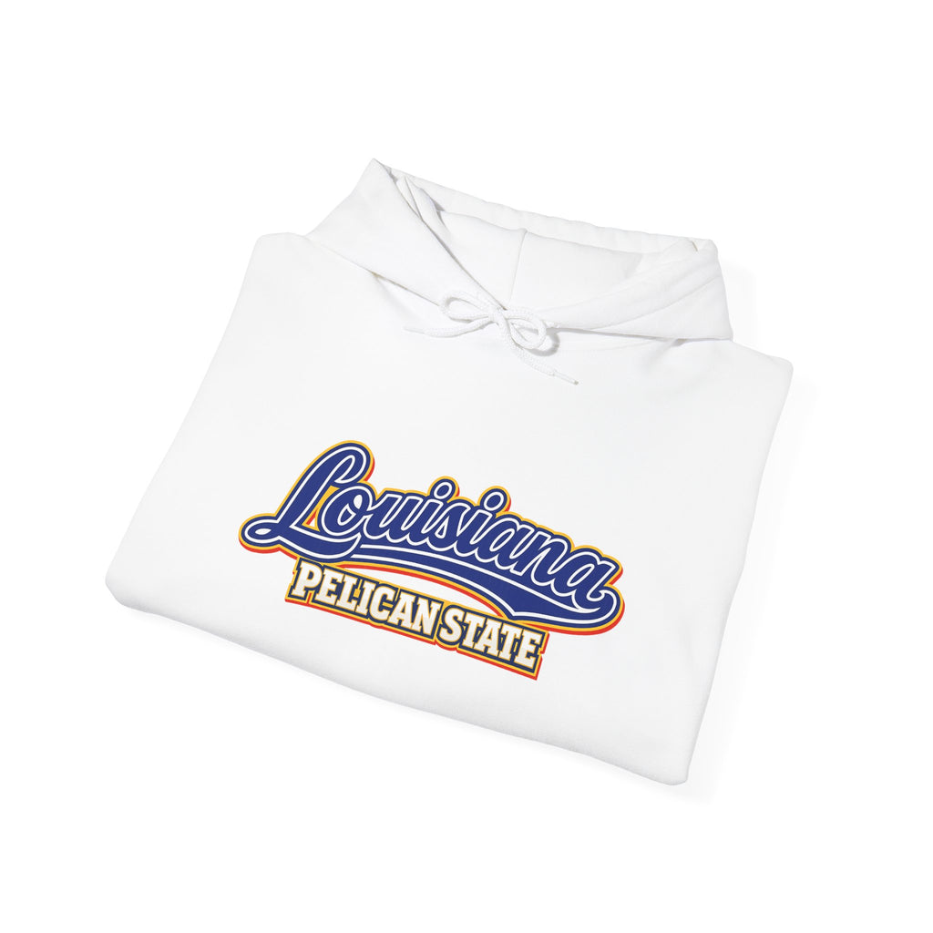 Louisiana Pelican State Heavy Blend Hooded Sweatshirt