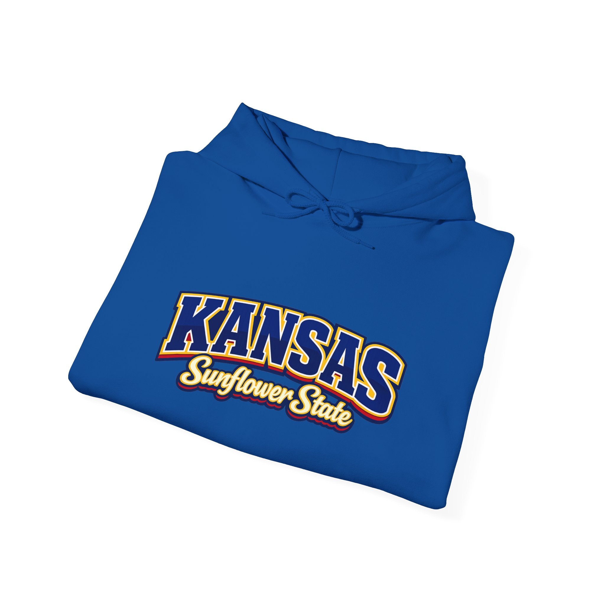 Kansas Sunflower State Heavy Blend Hooded Sweatshirt
