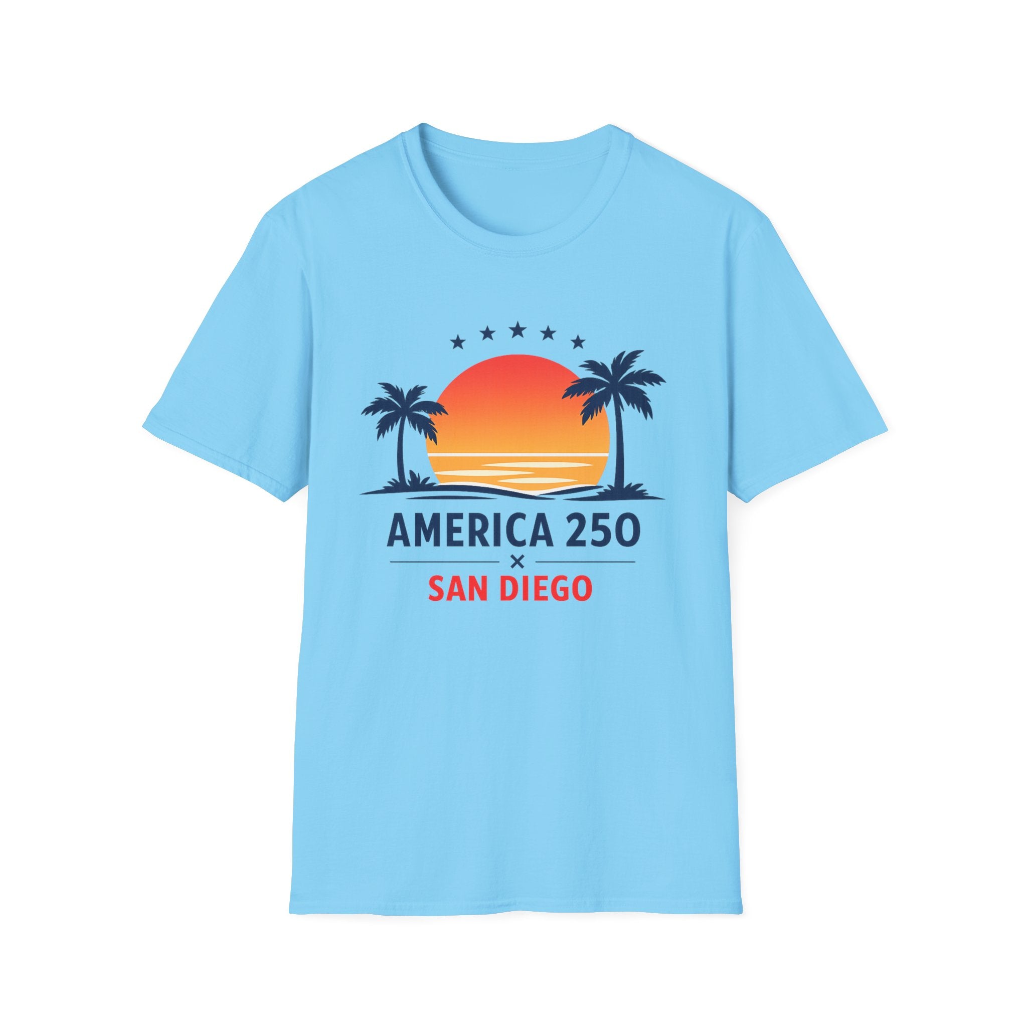 America 250 San Diego California Tee