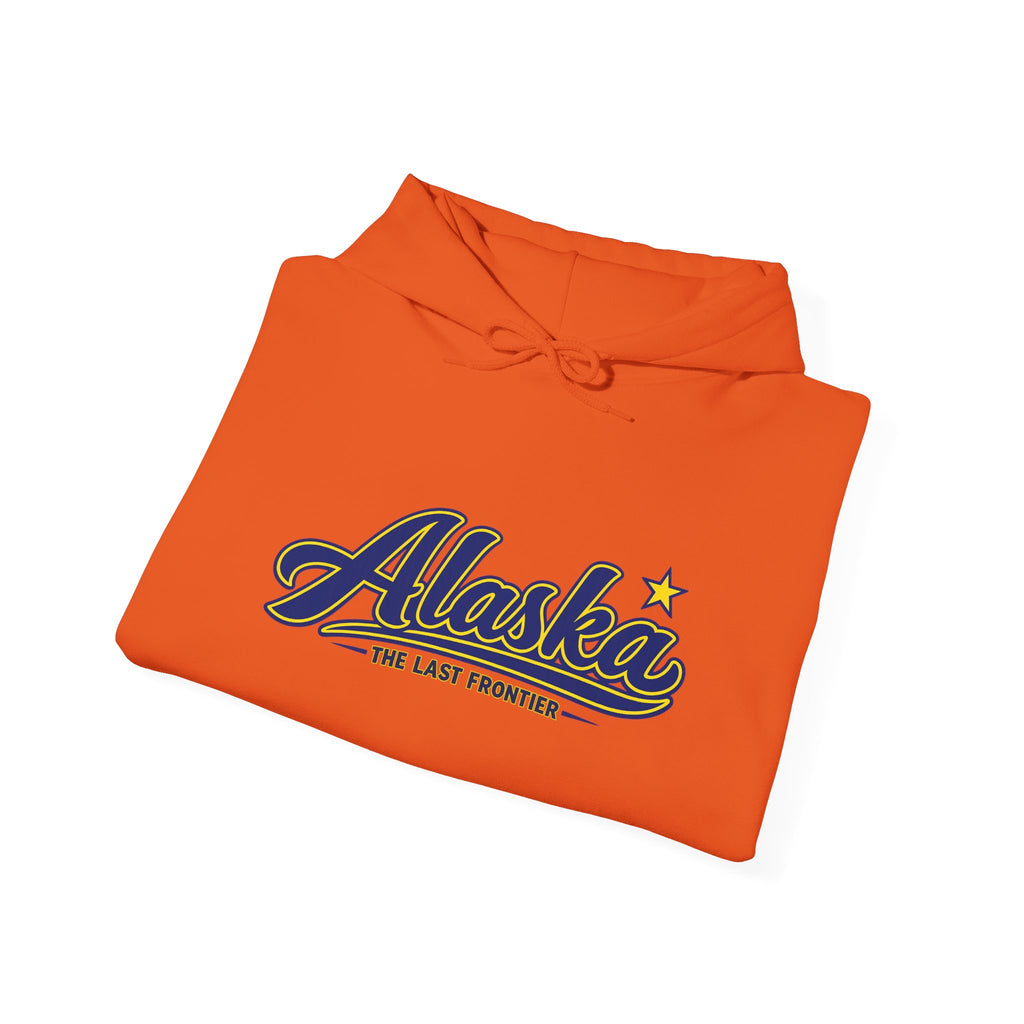 Alaska The Last Frontier Heavy Blend Hooded Sweatshirt