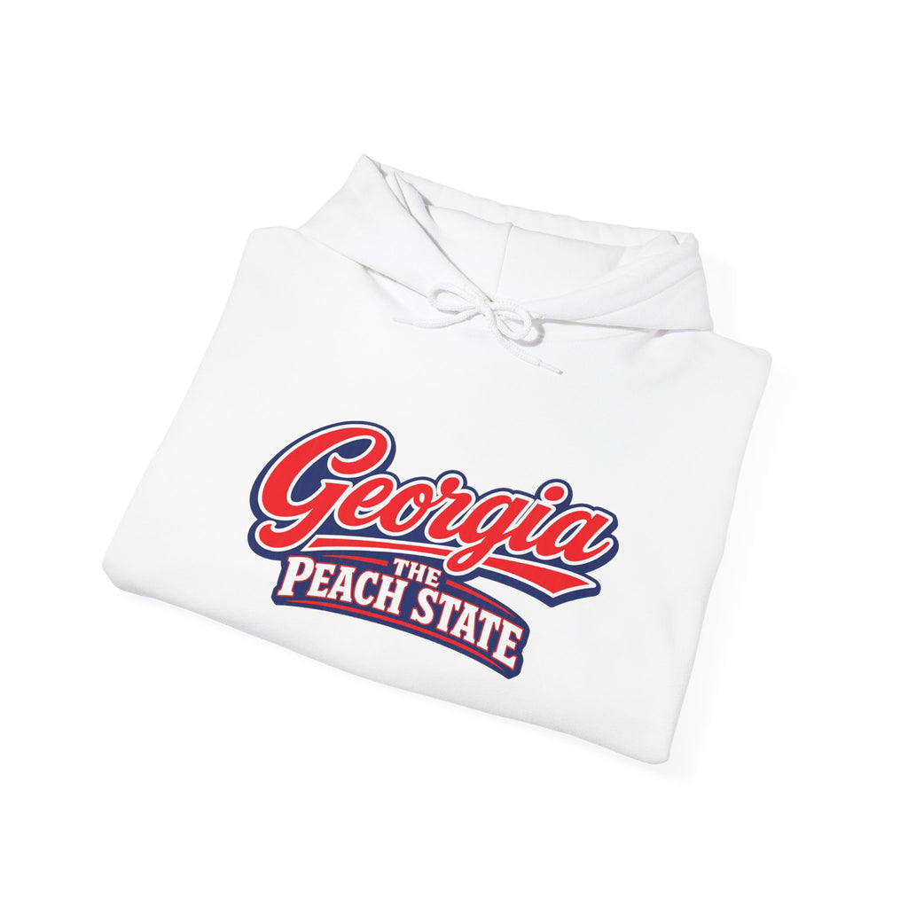 Georgia The Peach State Heavy Blend Hooded Sweatshirt