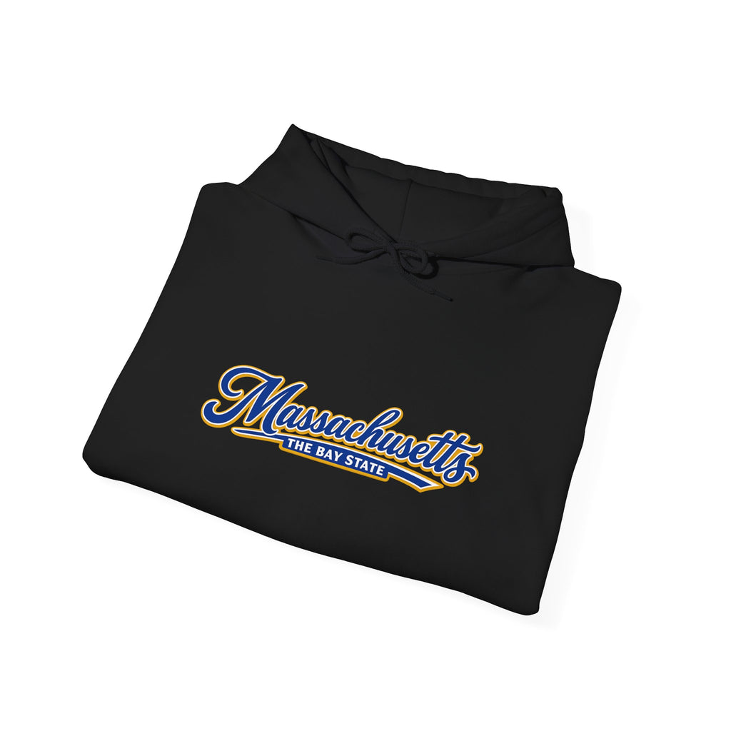 Massachusetts The Bay State Heavy Blend Hooded Sweatshirt