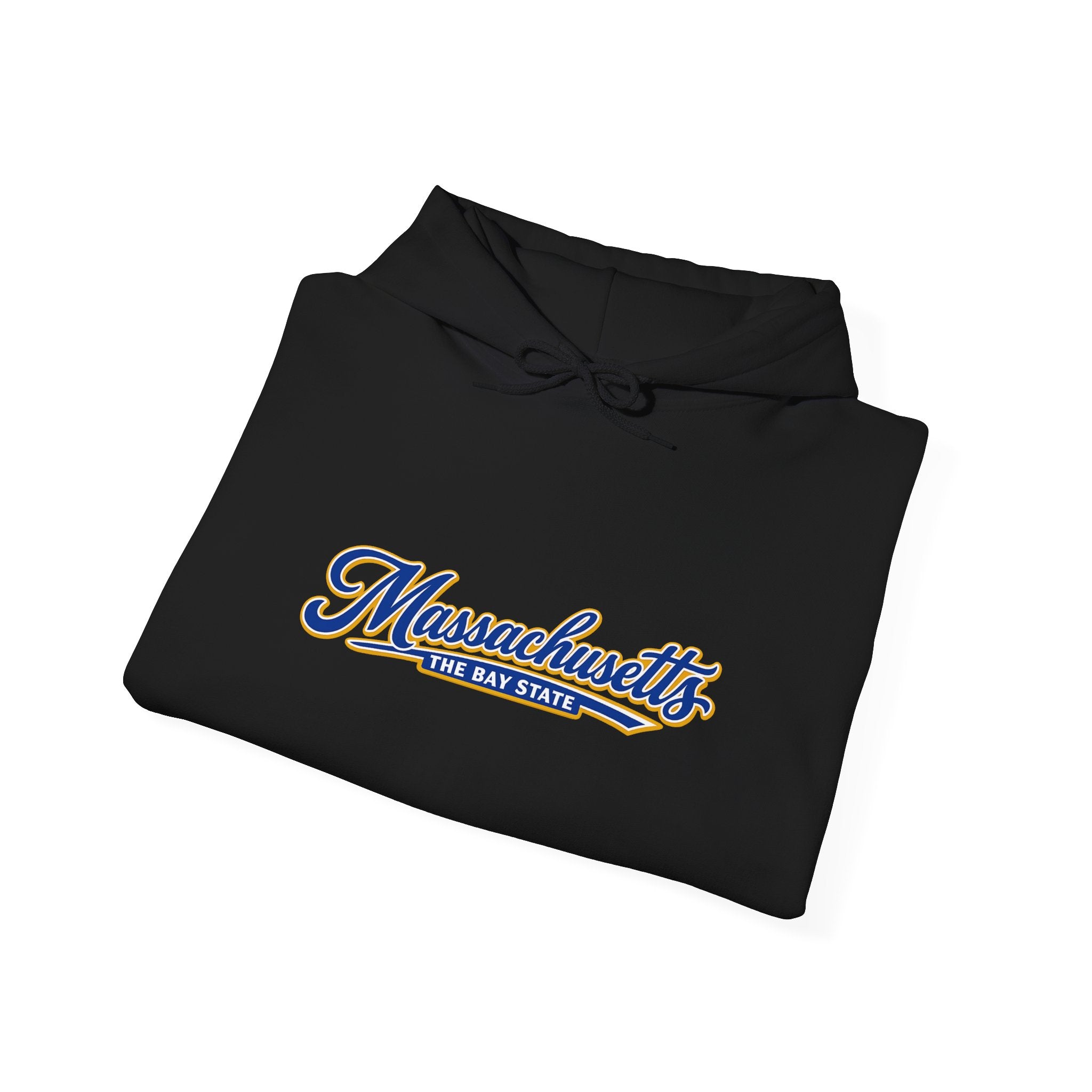 Massachusetts The Bay State Heavy Blend Hooded Sweatshirt