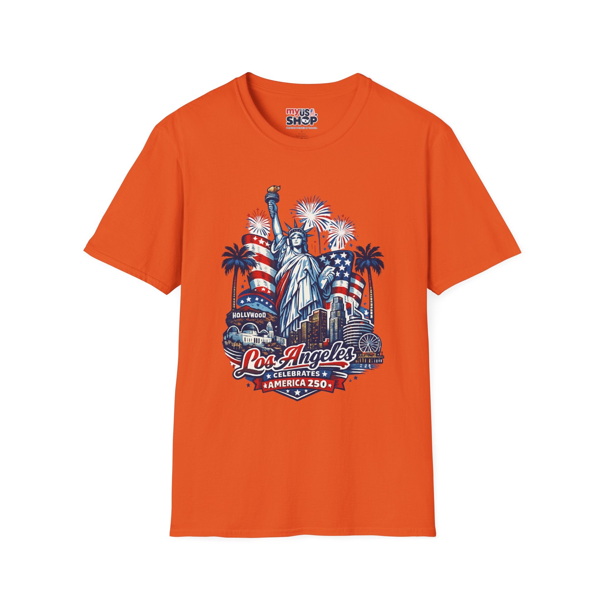 America 250 Statue of Liberty in Los Angeles California Tee