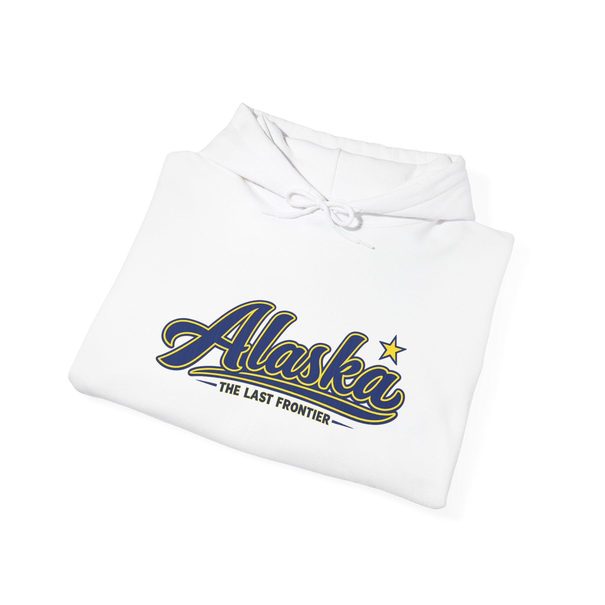 Alaska The Last Frontier Heavy Blend Hooded Sweatshirt