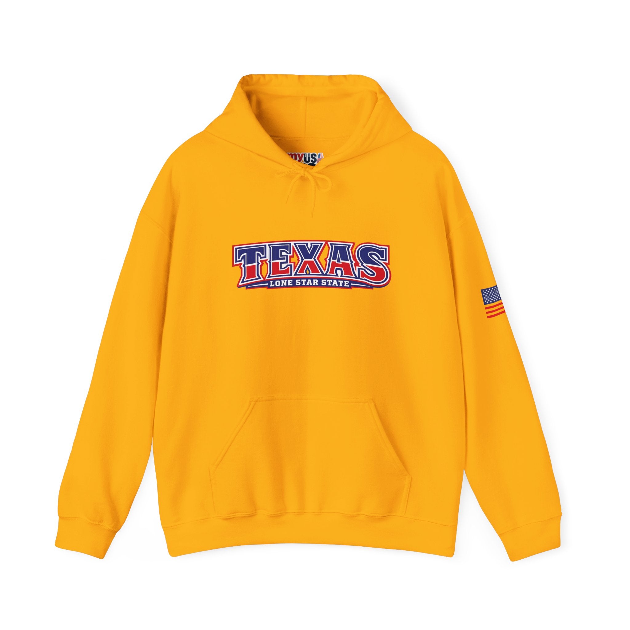Texas The Lone Star State Heavy Blend Hooded Sweatshirt