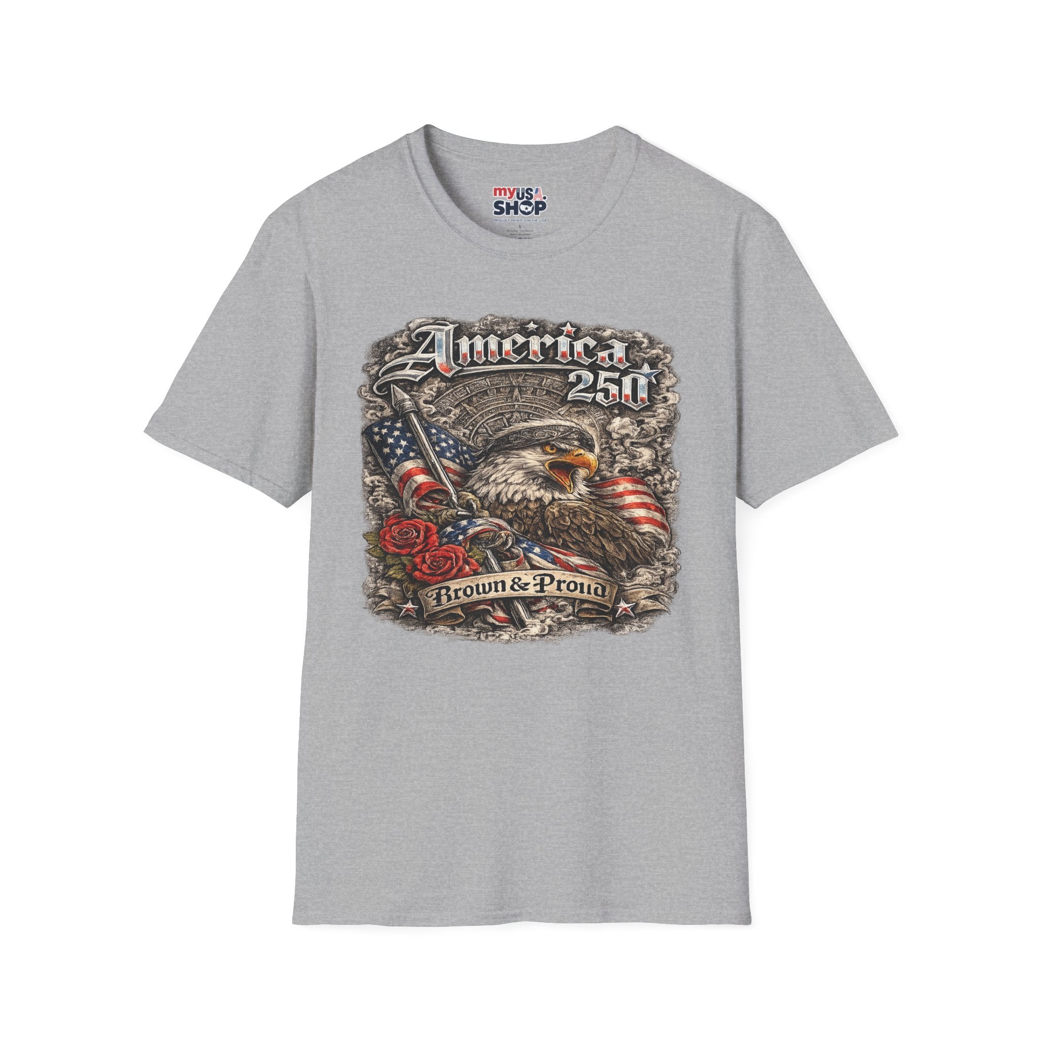 America 250 Eagle — Chicano Proud & Brave Patriotic