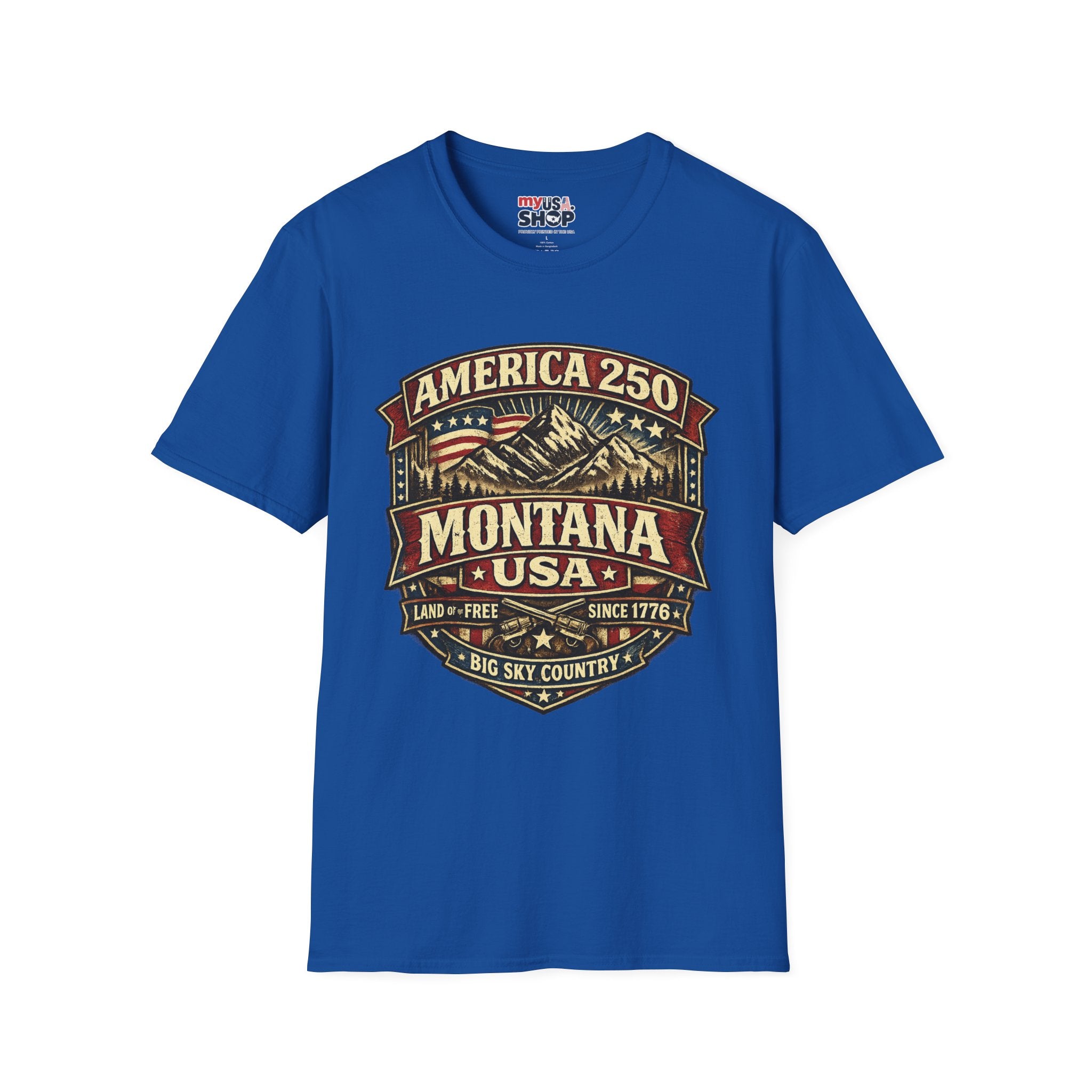 America 250 Montana Vintage Mountain