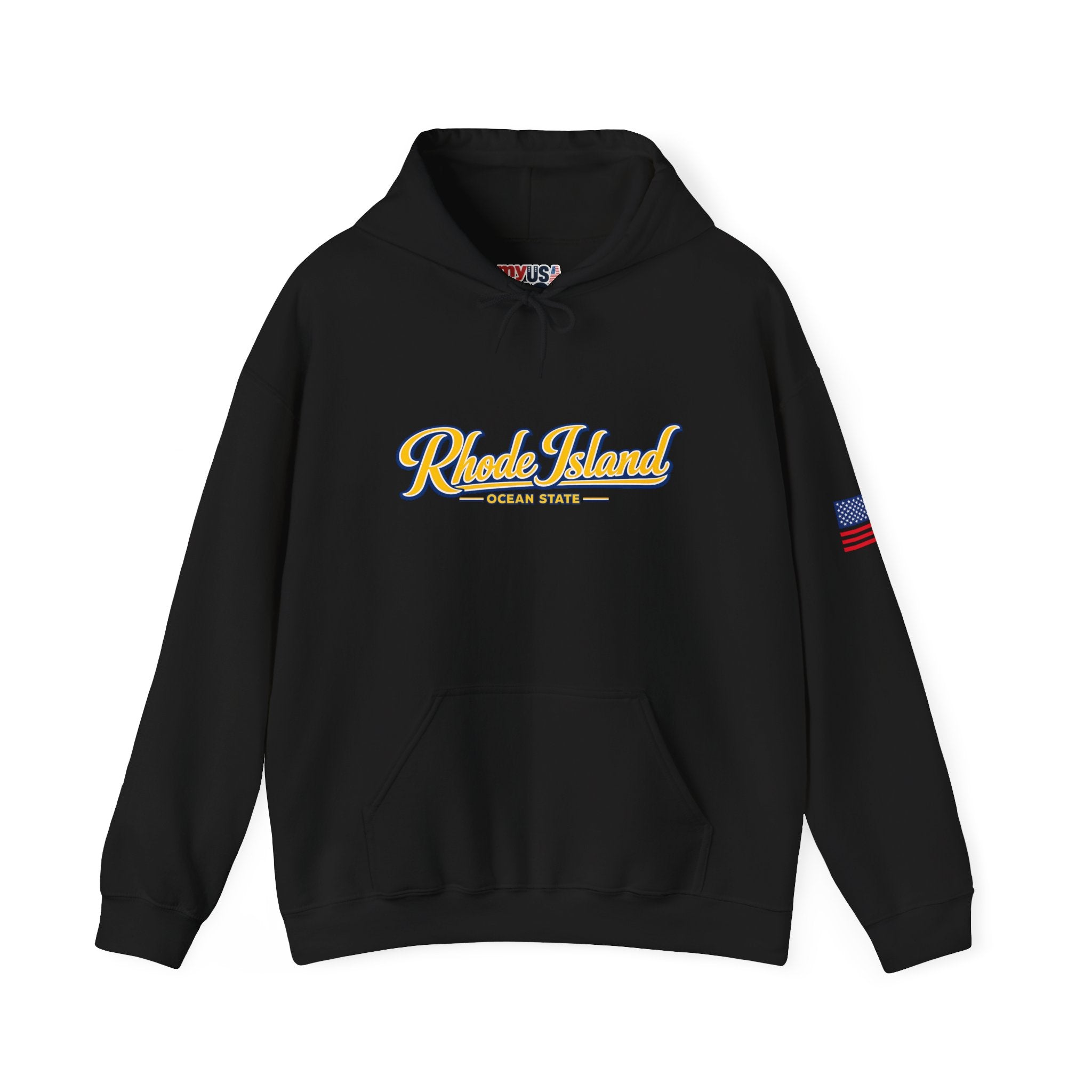 Rhode Island Ocean State Heavy Blend Hooded Sweatshirt