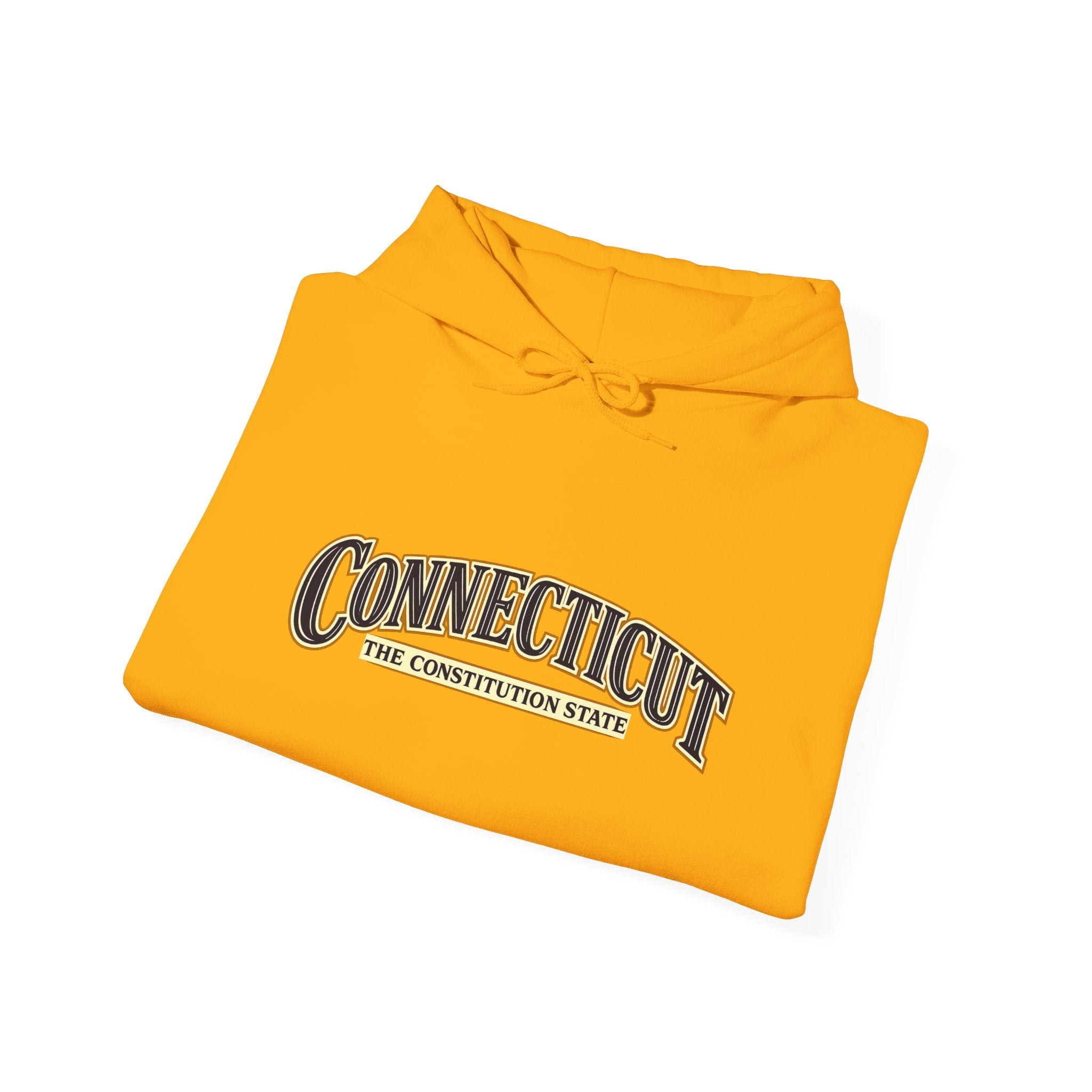 Connecticut The Constitution State Heavy Blend Hooded Sweatshirt