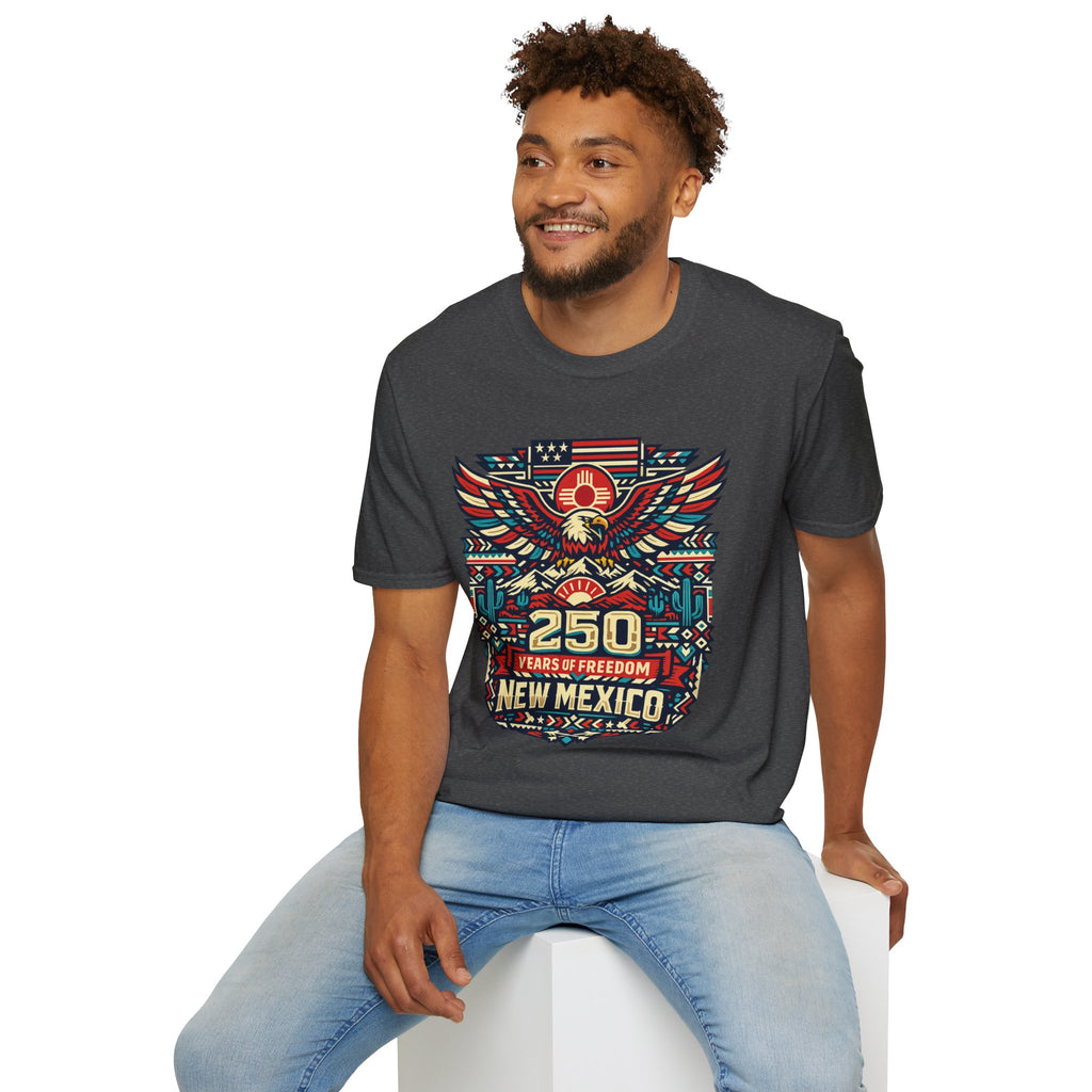 America 250 x New Mexico 250th Anniversary Eagle — State Pride Patriotic