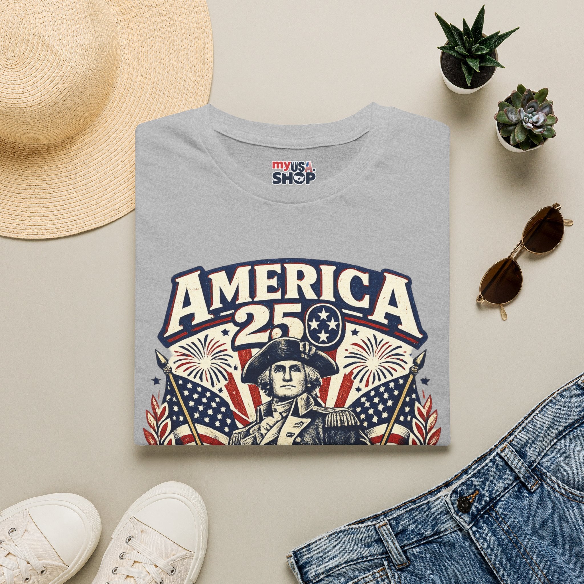 America 250 T-Shirt — Patriot Graphic Tee