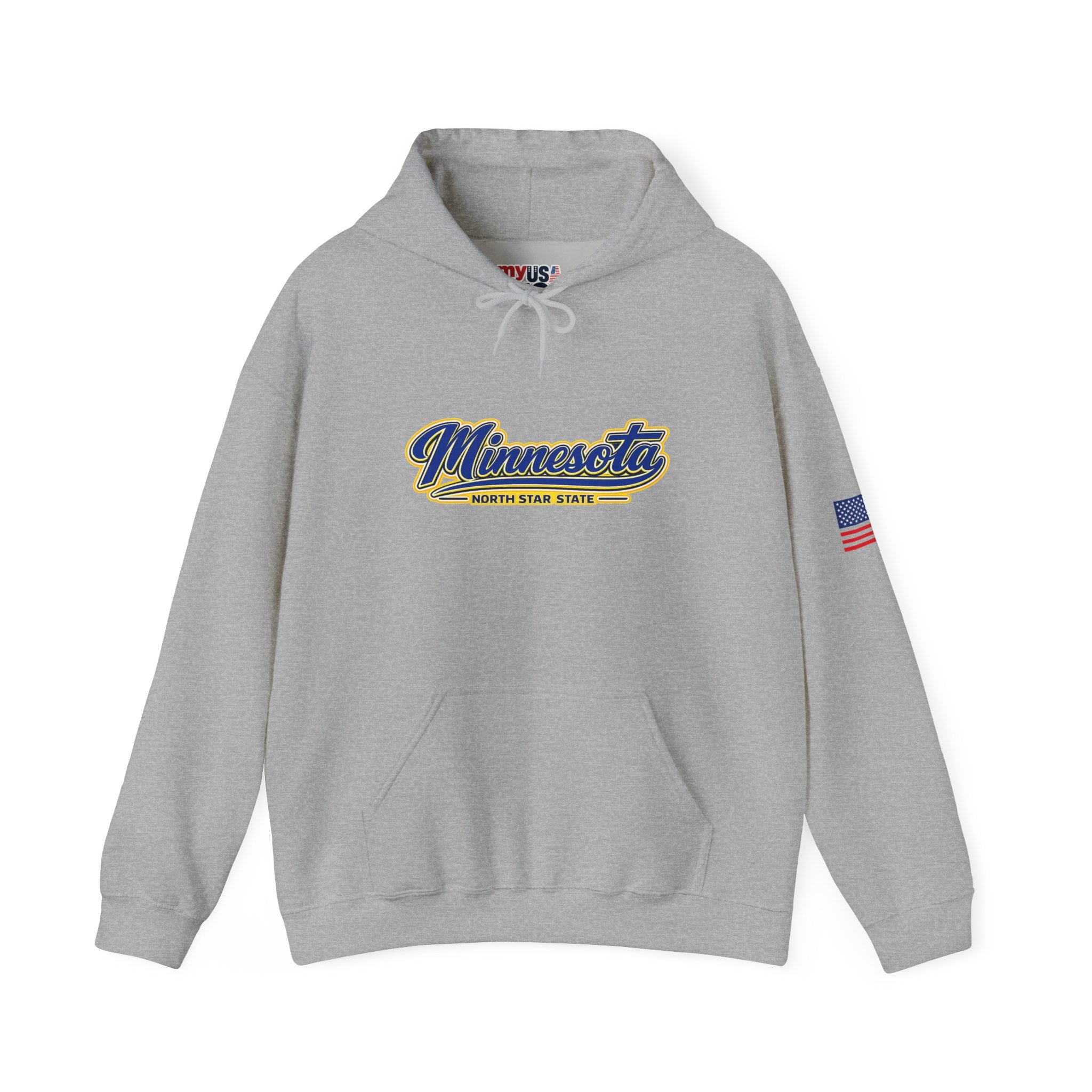 Minnesota North Star State Heavy Blend Hooded Sweatshirt