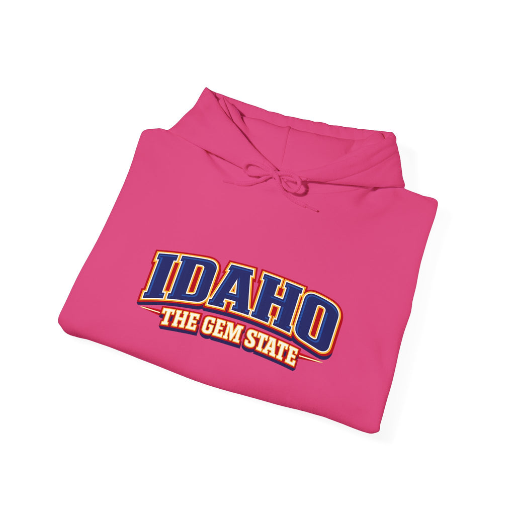 Idaho The Gem State Heavy Blend Hooded Sweatshirt