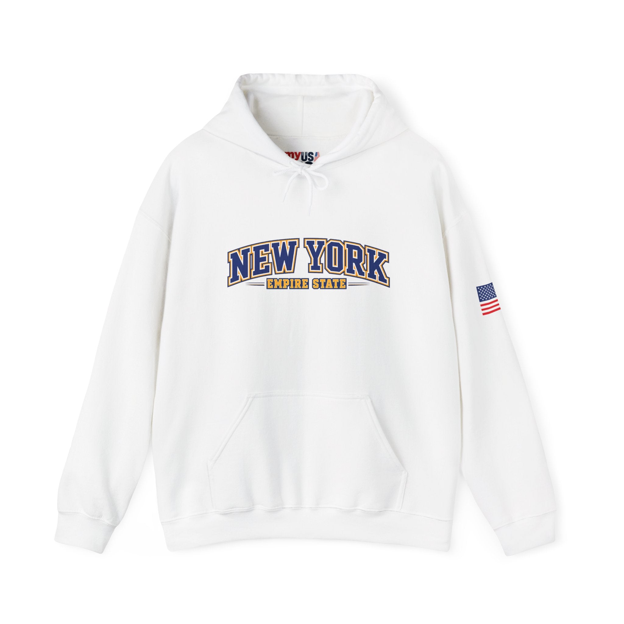 New York Empire State Heavy Blend Hooded Sweatshirt
