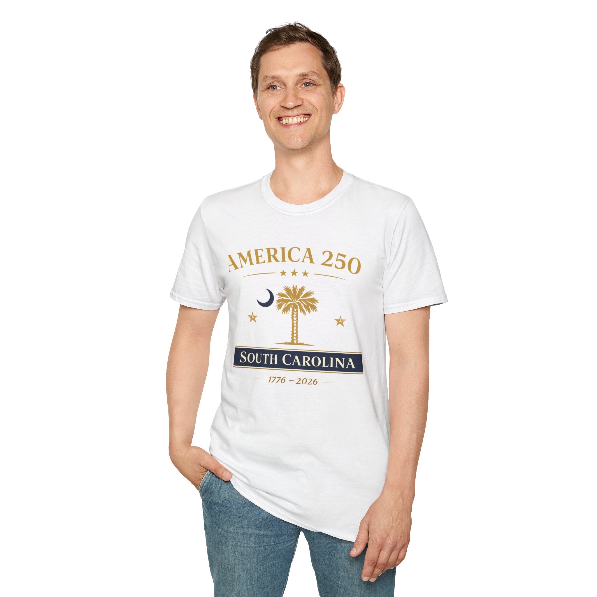 America 250 South Carolina T-Shirt 1776 - 2026 Celebration Tee