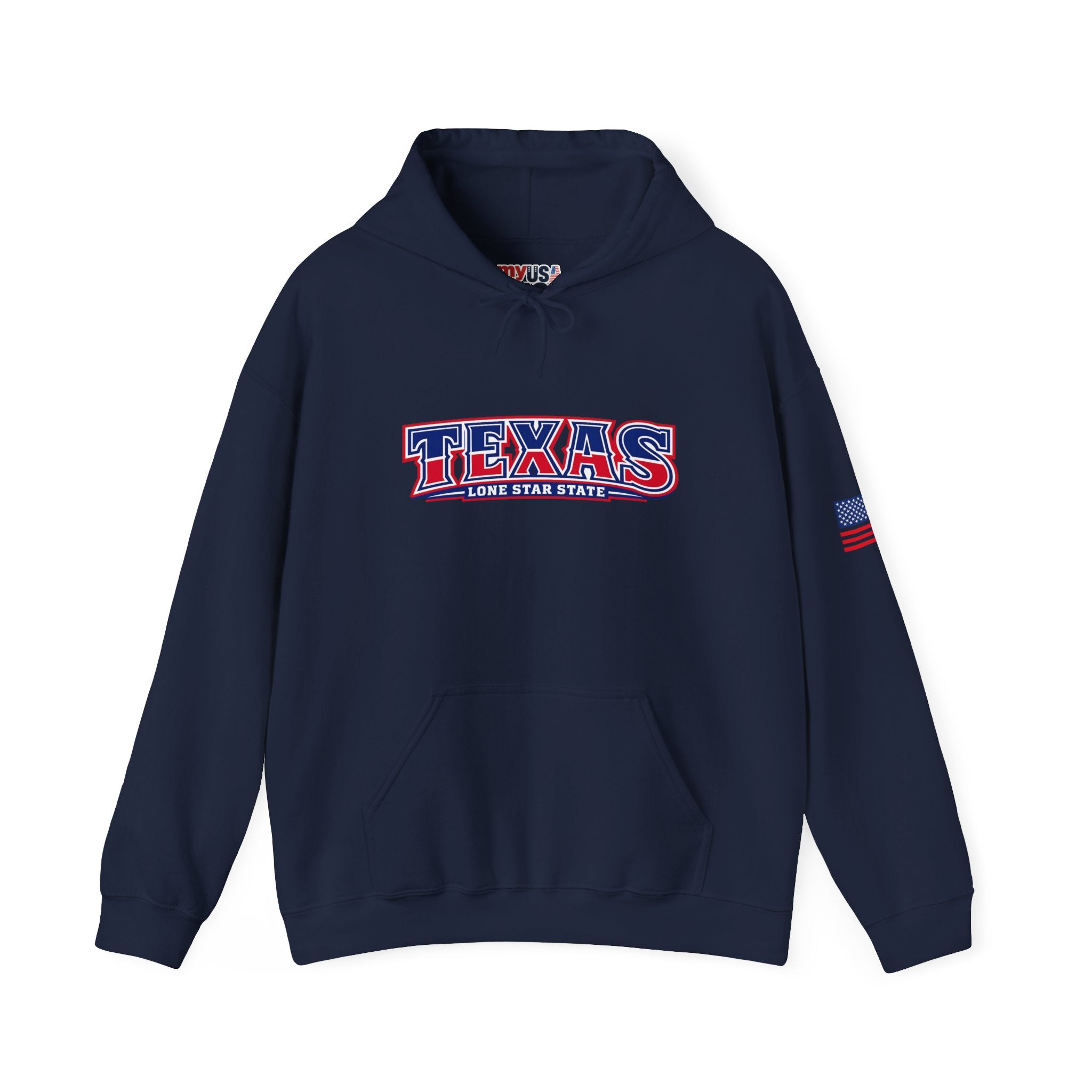 Texas The Lone Star State Heavy Blend Hooded Sweatshirt