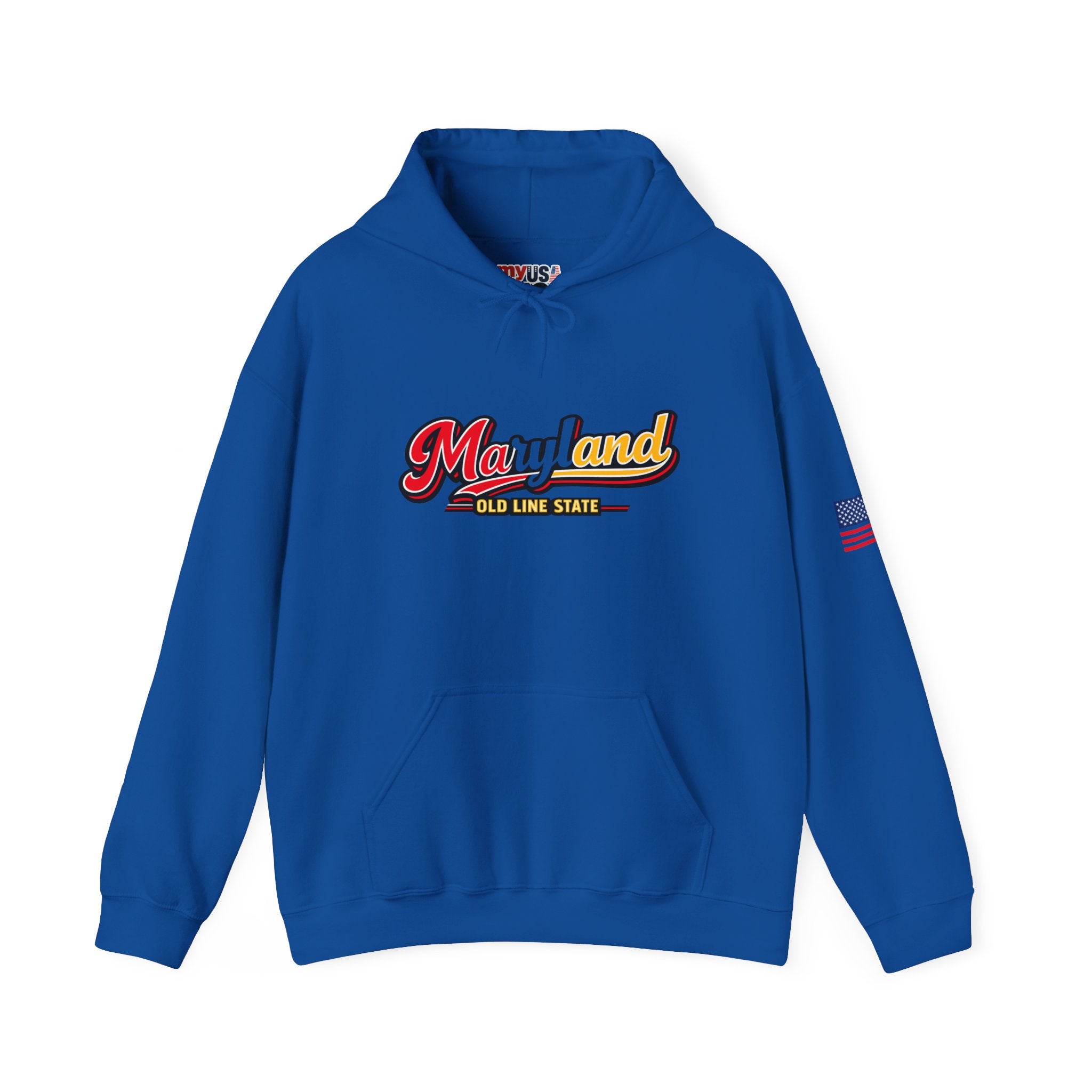 Maryland Old Line State Heavy Blend Hooded Sweatshirt