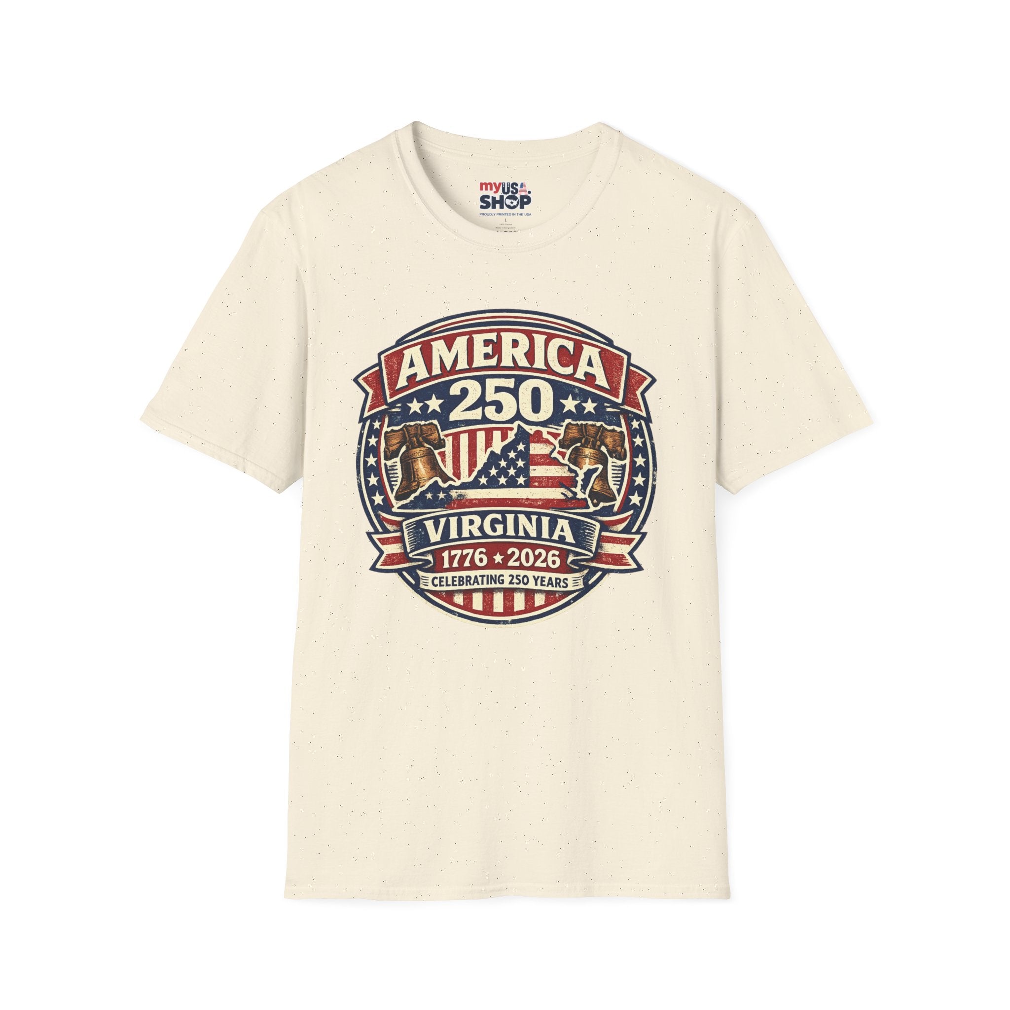 America 250 Virginia Commemorative T-Shirt — 1776–2026 Celebration Tee