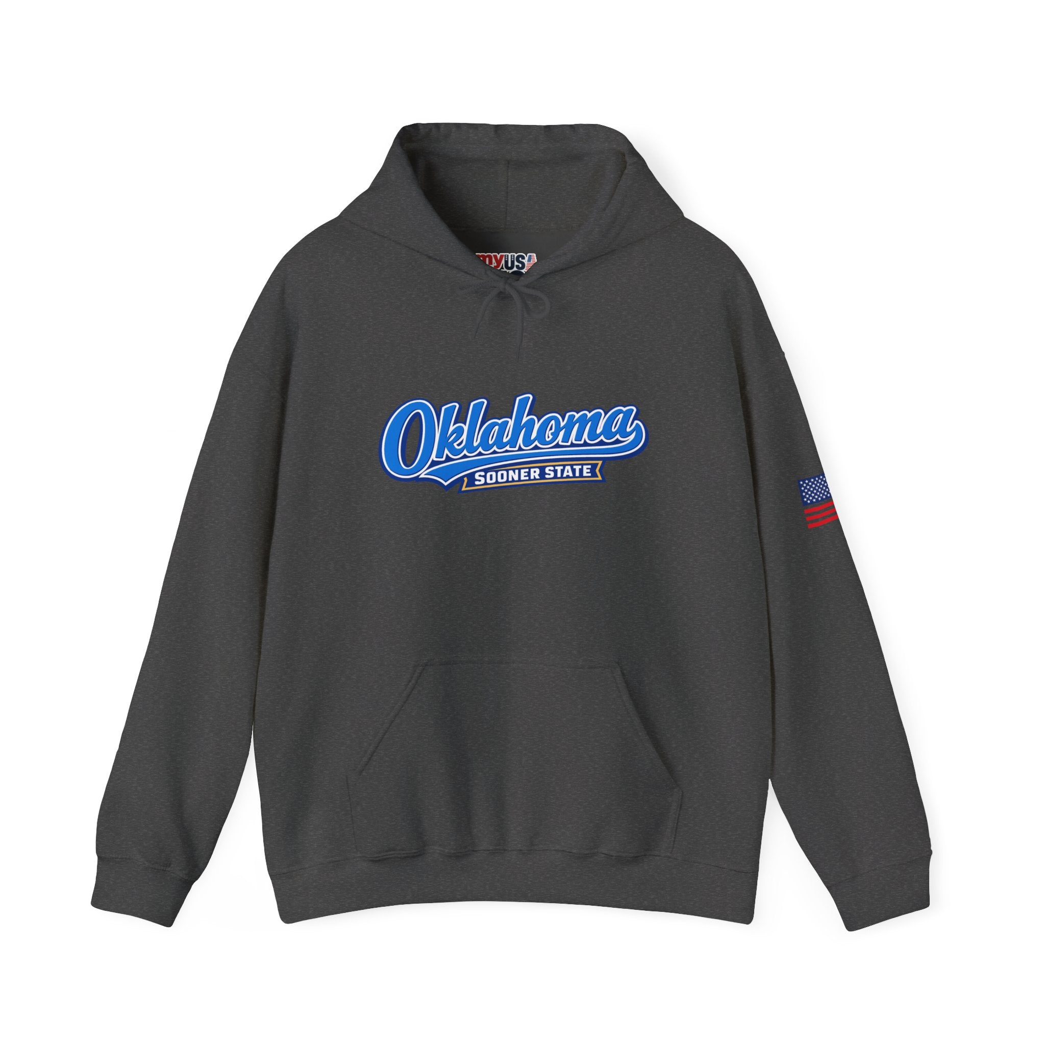 Oklahoma Sooner State Heavy Blend Hooded Sweatshirt