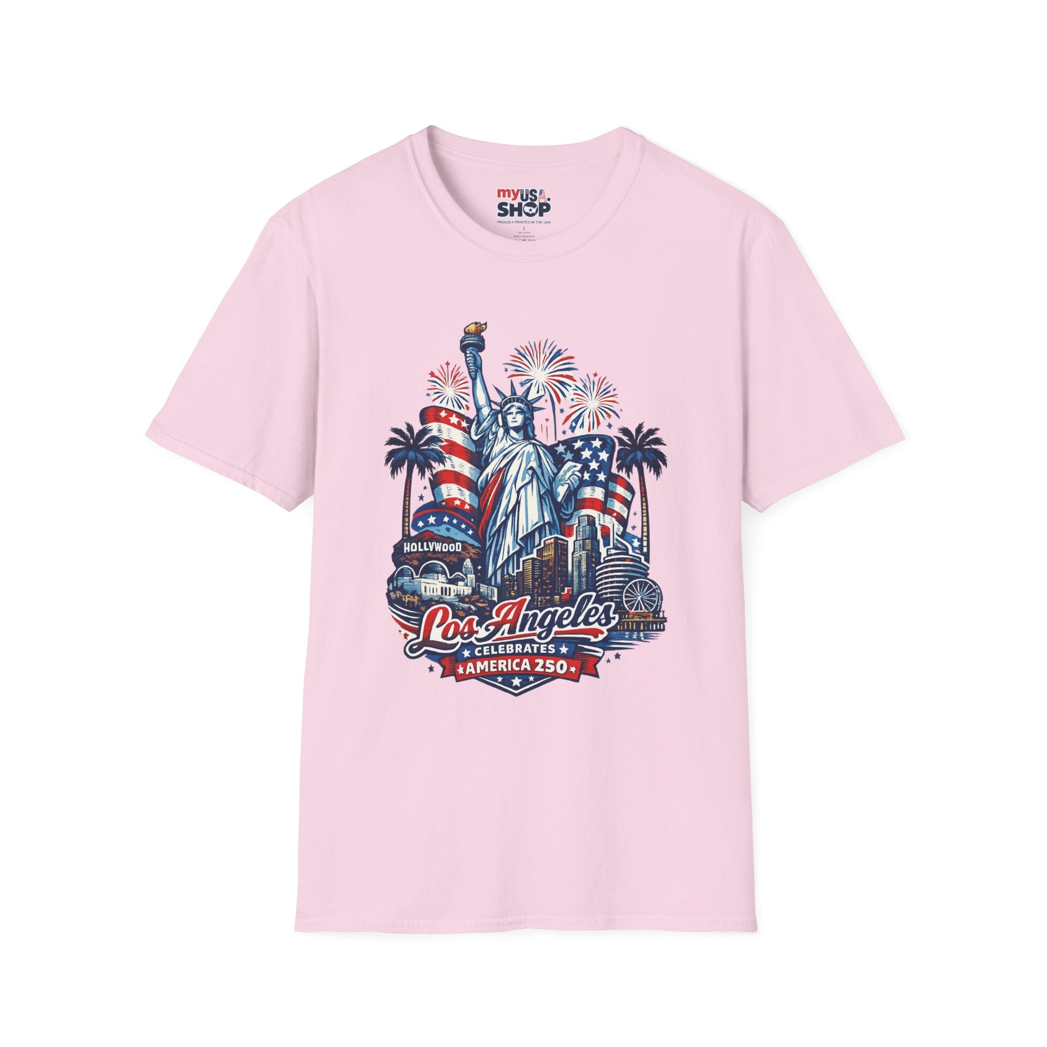 America 250 Statue of Liberty in Los Angeles California Tee