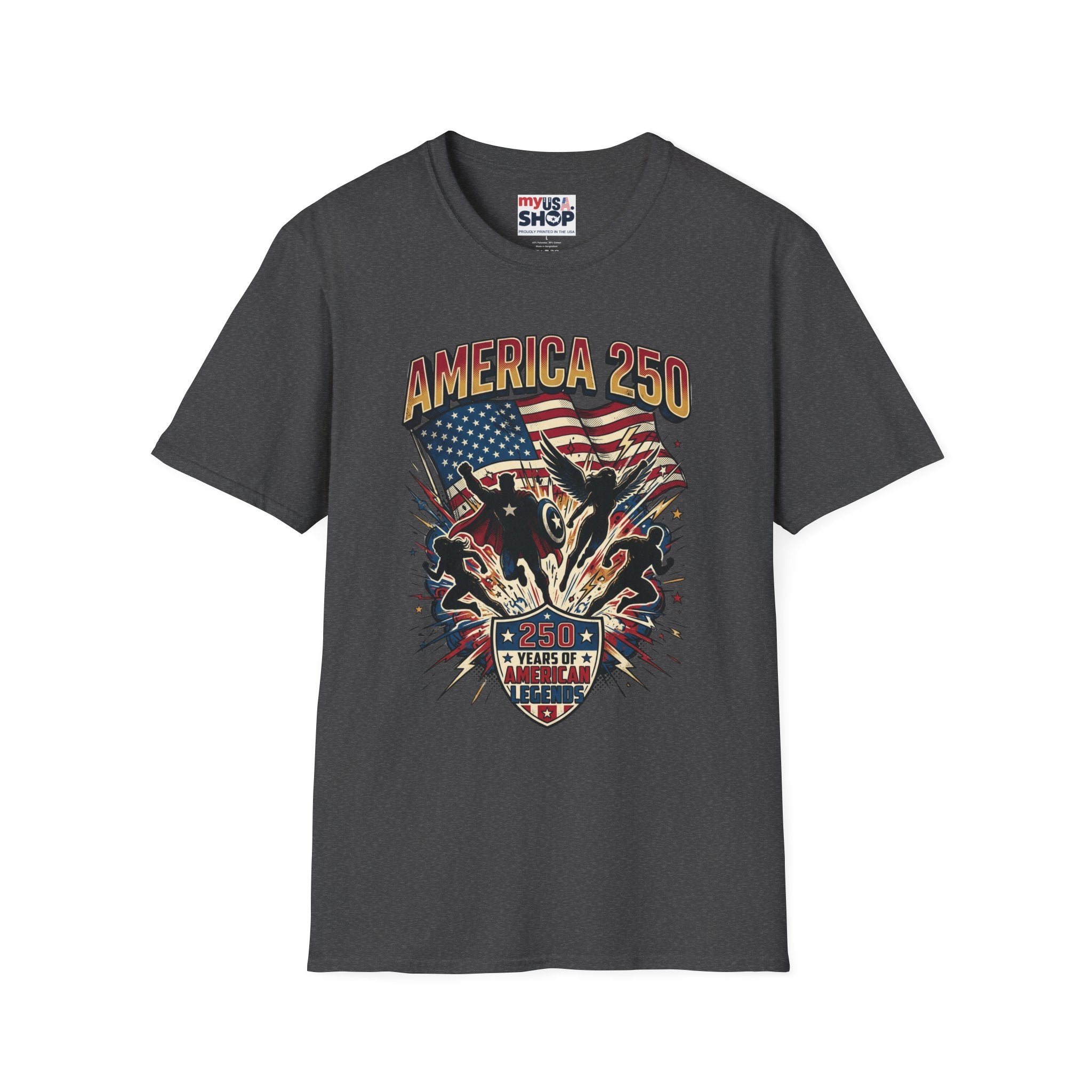 America 250 Unisex Softstyle T-Shirt - Celebrate 250 Years of American Freedom Pop Culture