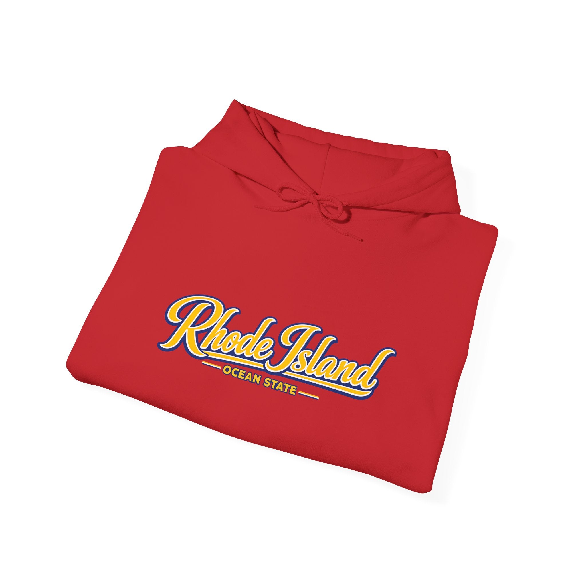 Rhode Island Ocean State Heavy Blend Hooded Sweatshirt