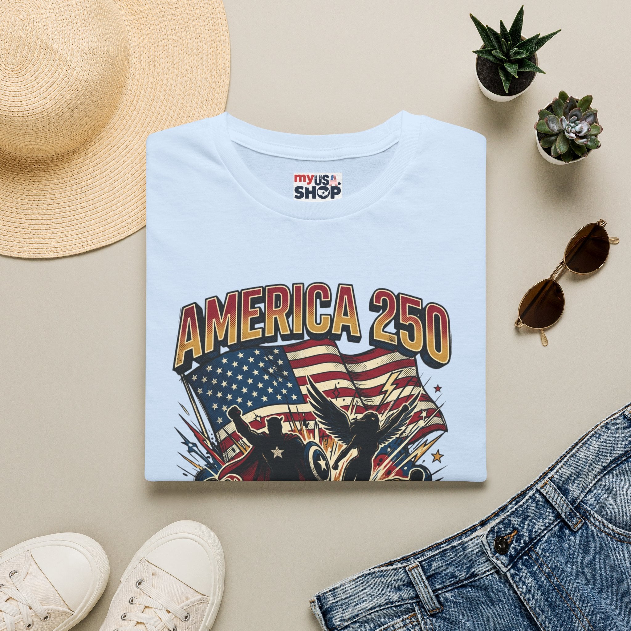 America 250 Unisex Softstyle T-Shirt - Celebrate 250 Years of American Freedom Pop Culture
