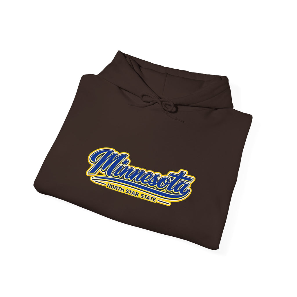 Minnesota North Star State Heavy Blend Hooded Sweatshirt
