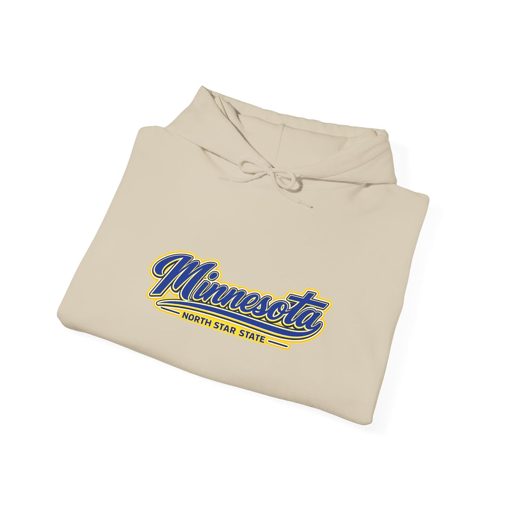 Minnesota North Star State Heavy Blend Hooded Sweatshirt