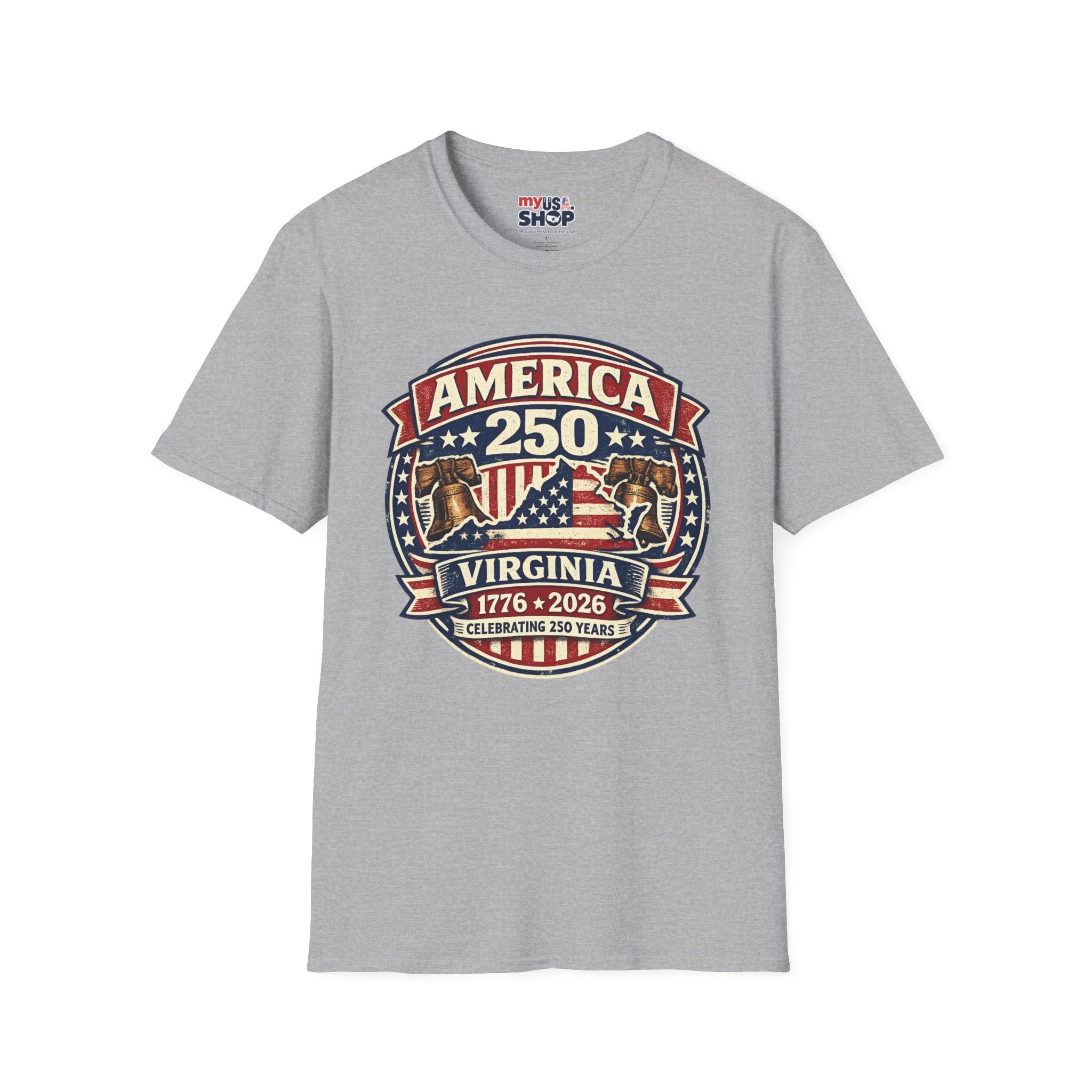 America 250 Virginia Commemorative T-Shirt — 1776–2026 Celebration Tee