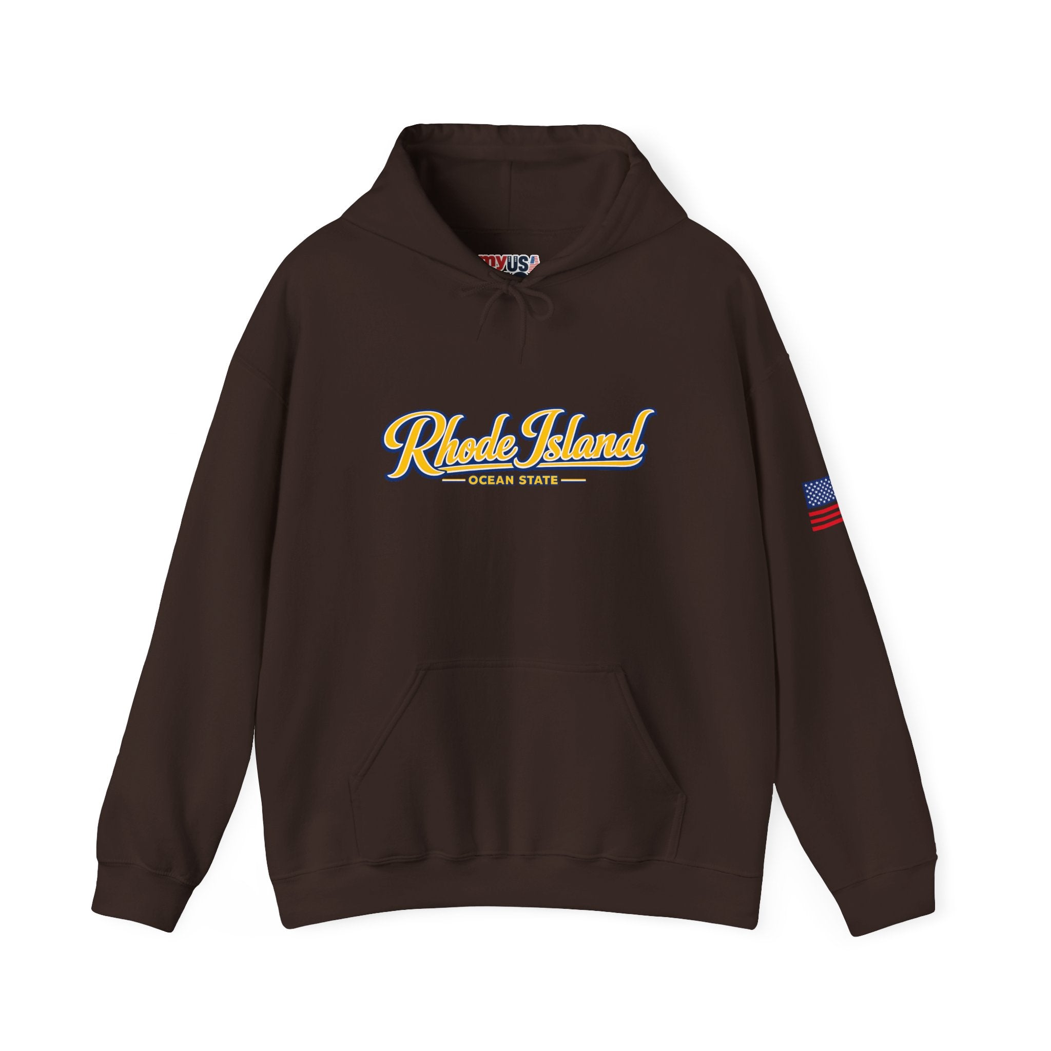 Rhode Island Ocean State Heavy Blend Hooded Sweatshirt