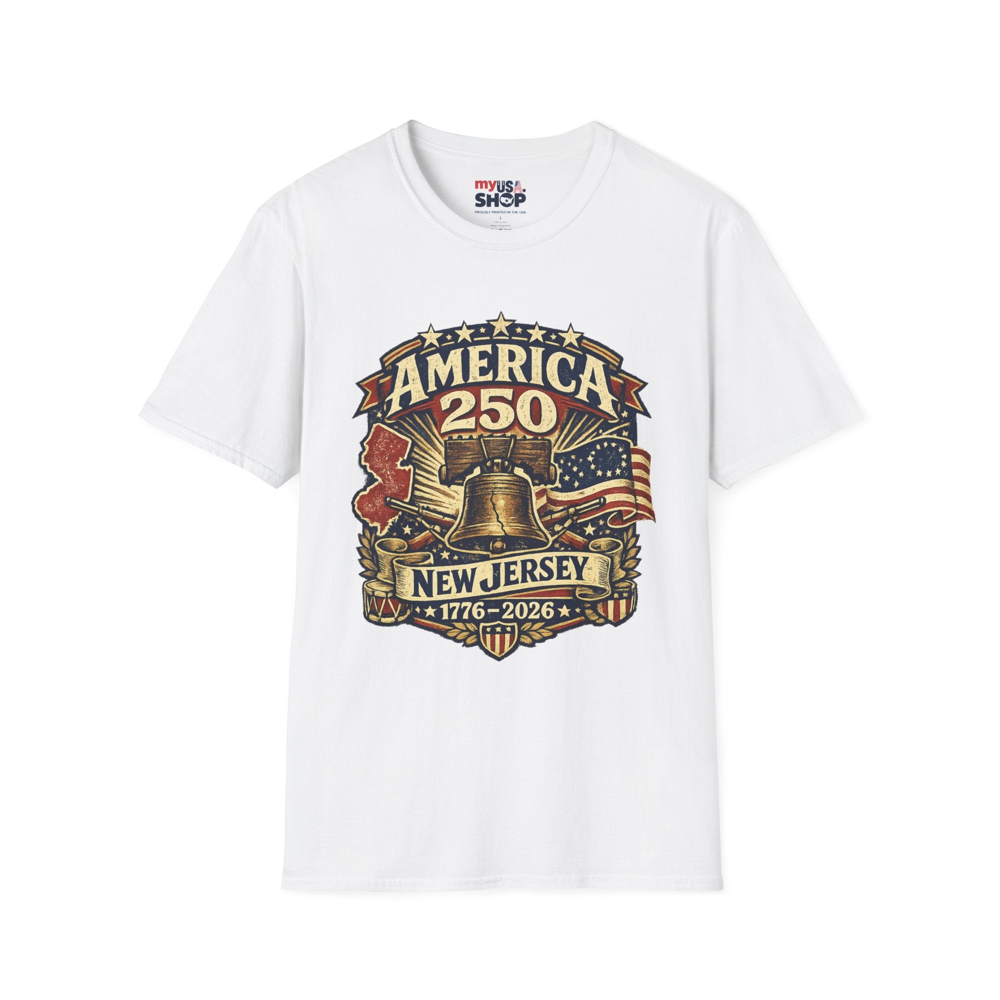 America 250 — New Jersey Bicentennial 1776–2026 Celebratory