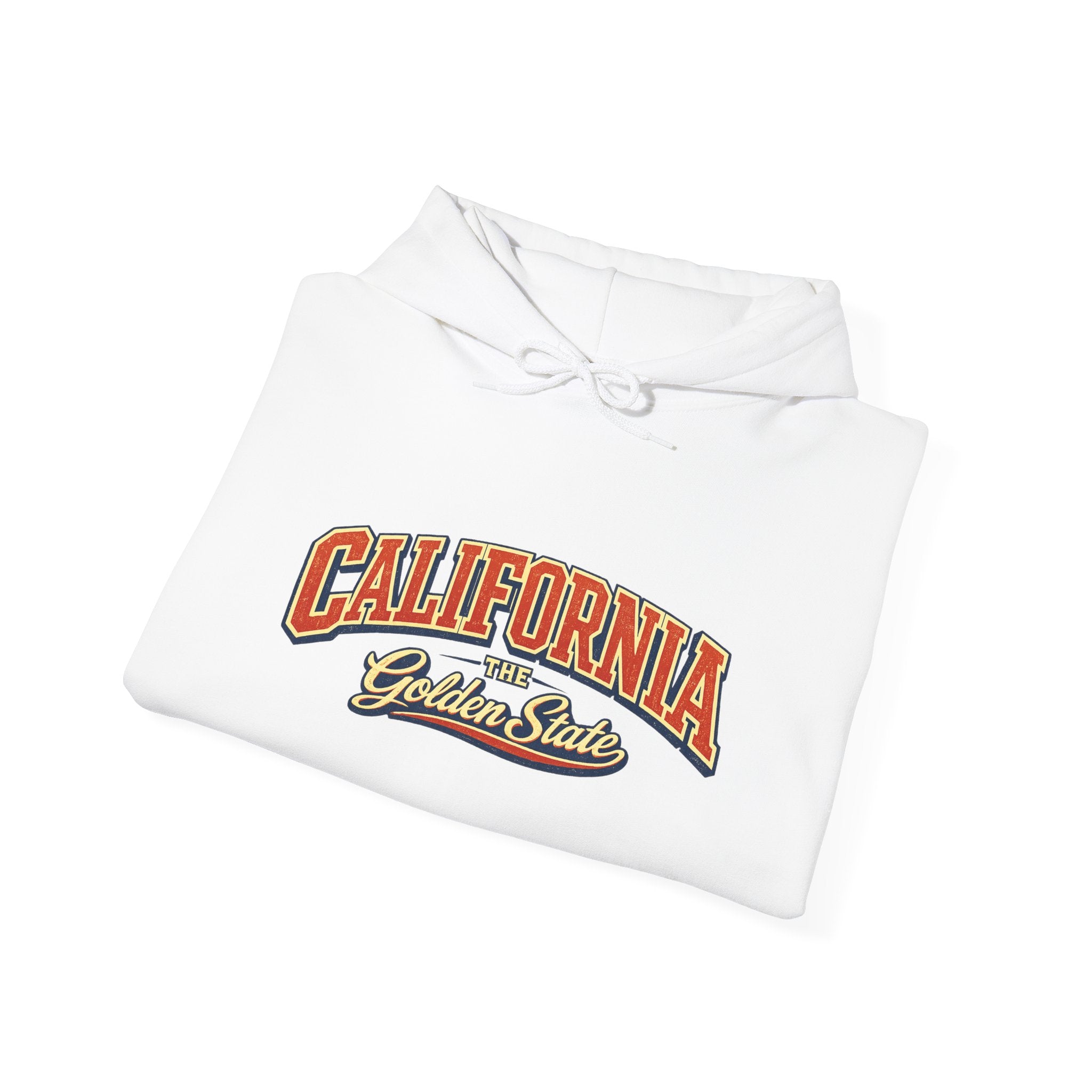 California The Golden State Heavy Blend Hooded Sweatshirt