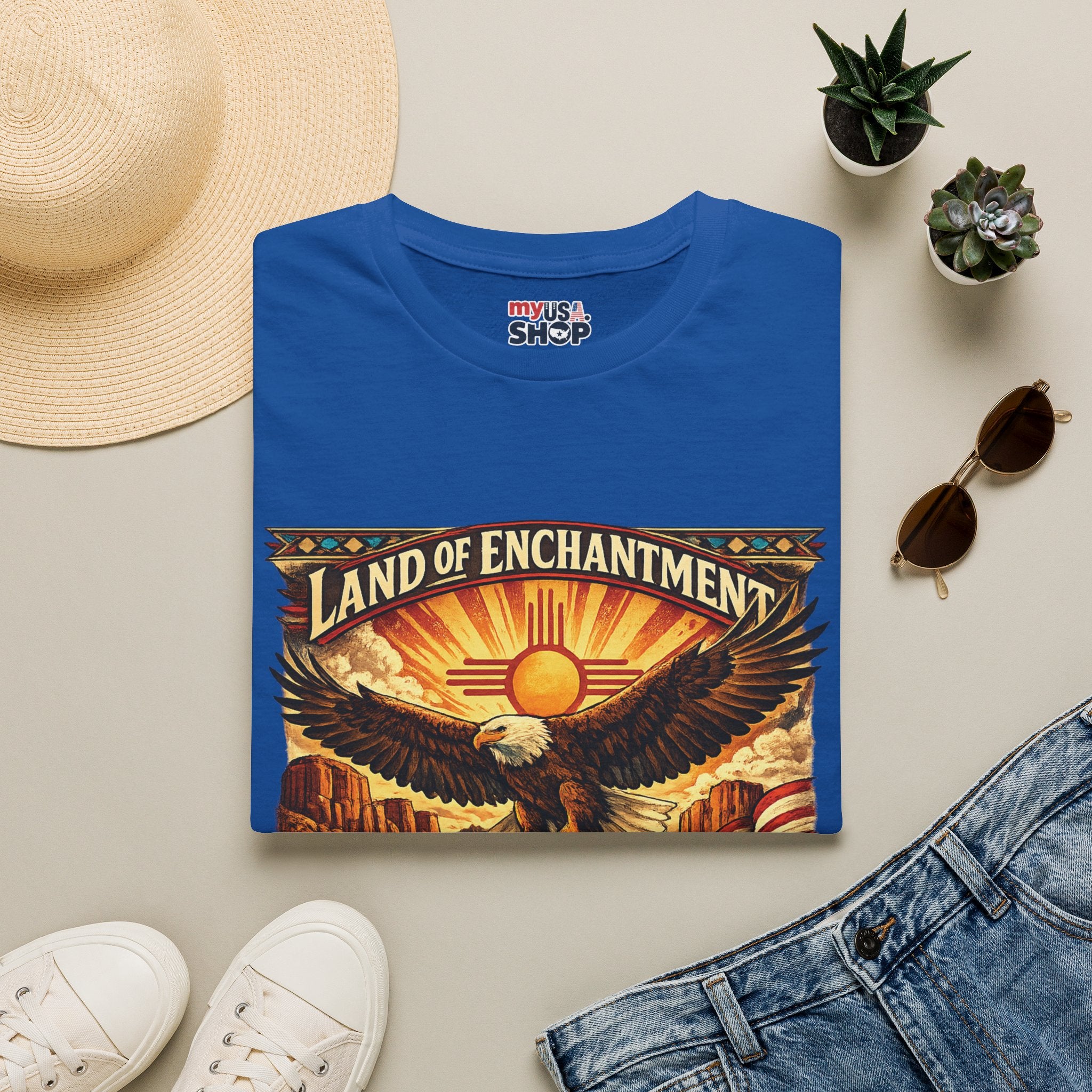 America 250 New Mexico - Land of Enchantment Eagle