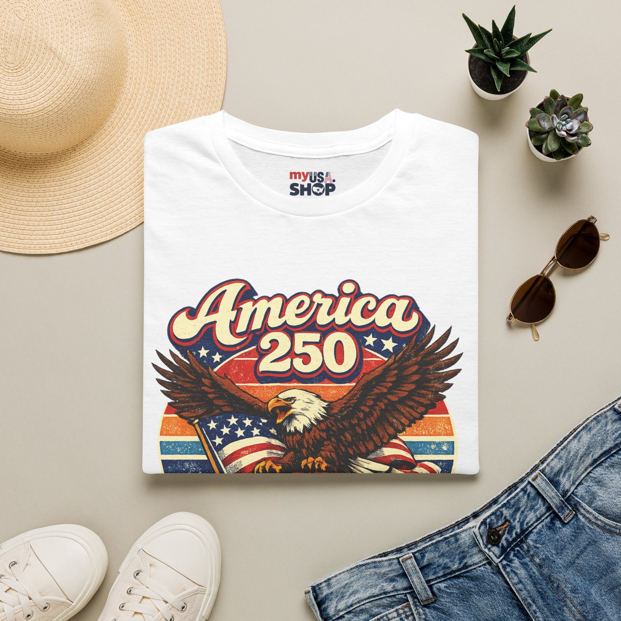 America 250 - Eagle Virginia Design Tee