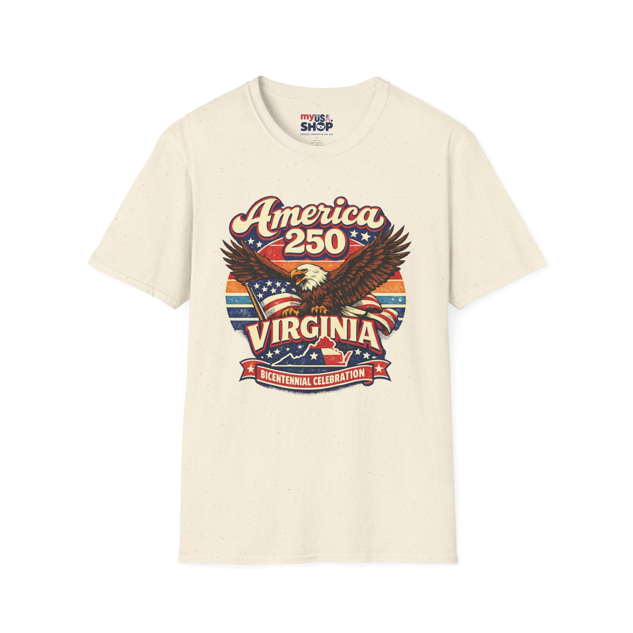 America 250 - Eagle Virginia Design Tee