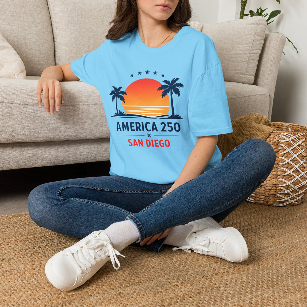 America 250 San Diego California Tee