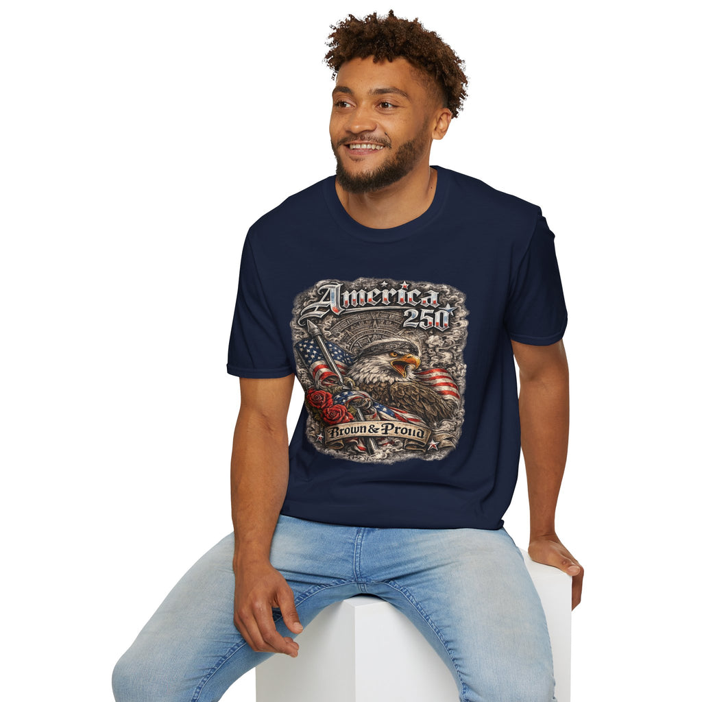 America 250 Eagle — Chicano Proud & Brave Patriotic