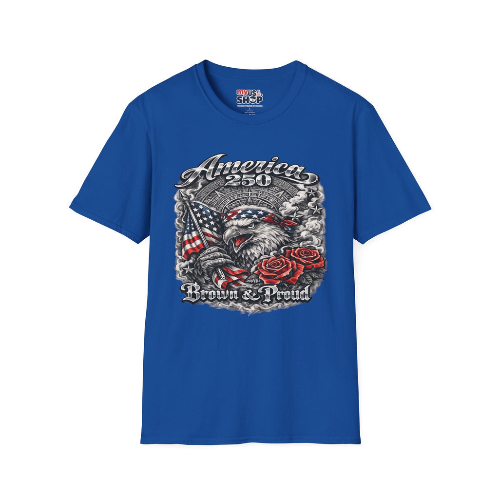 America 250 Eagle Flag — Born & Proud Patriotic