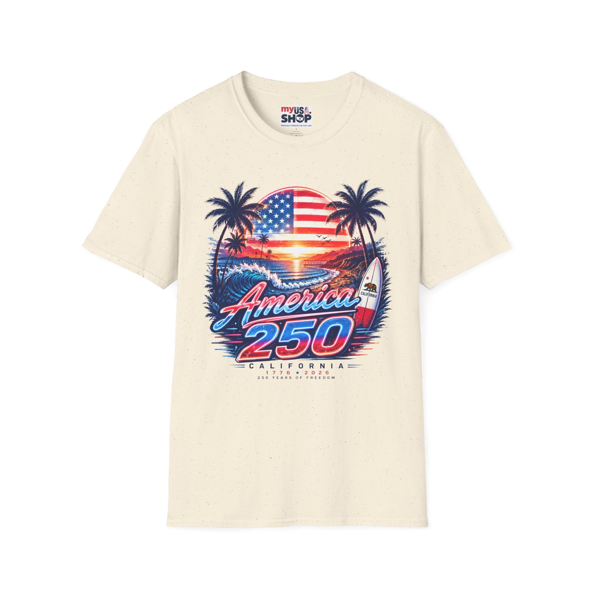 American 250 Sunset Surf T-Shirt