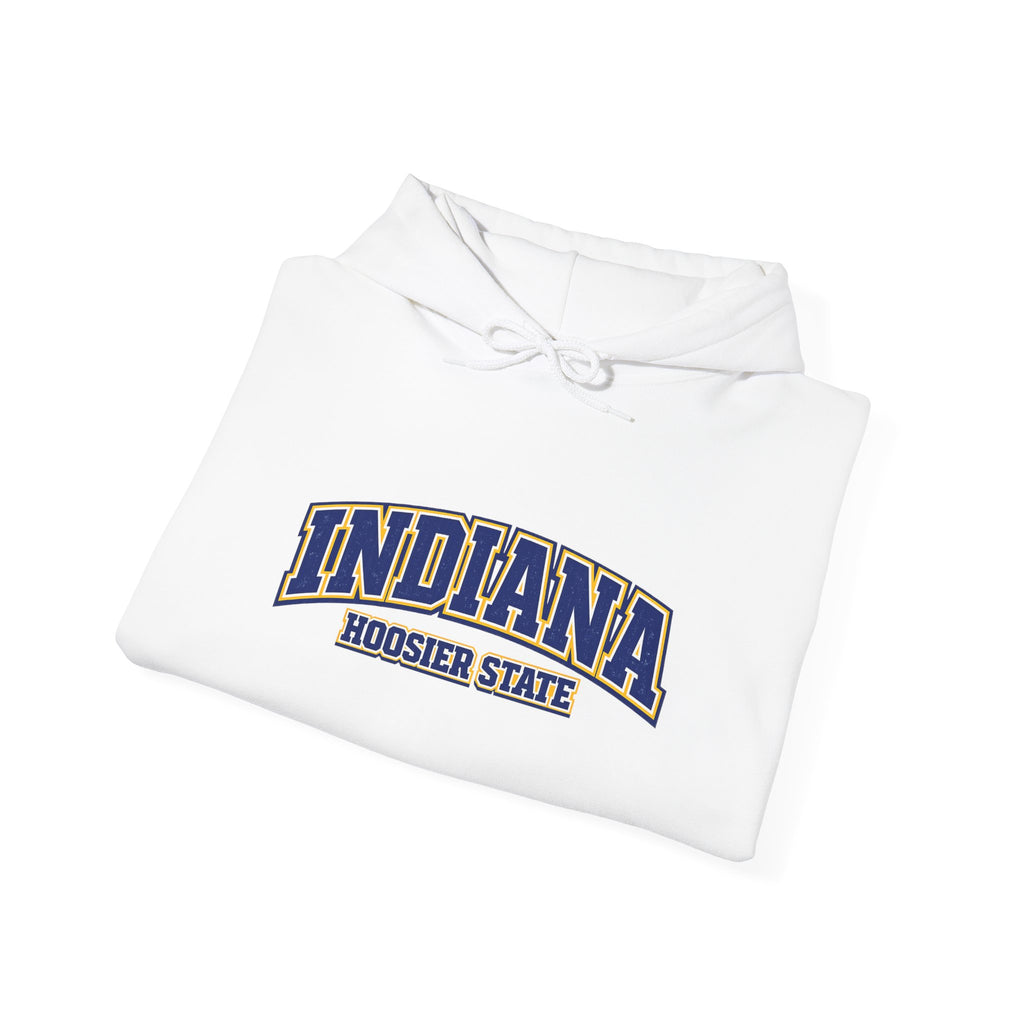 Indiana Hoosier State Heavy Blend Hooded Sweatshirt